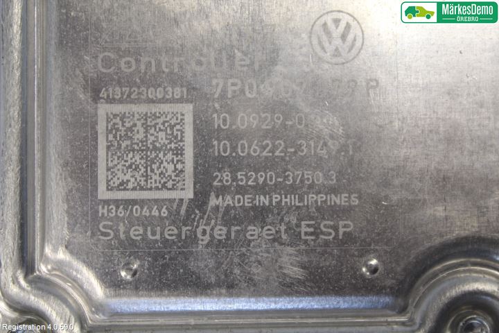 Volkswagen VW TOUAREG 7P 11-18 Abs Hydraulaggregat