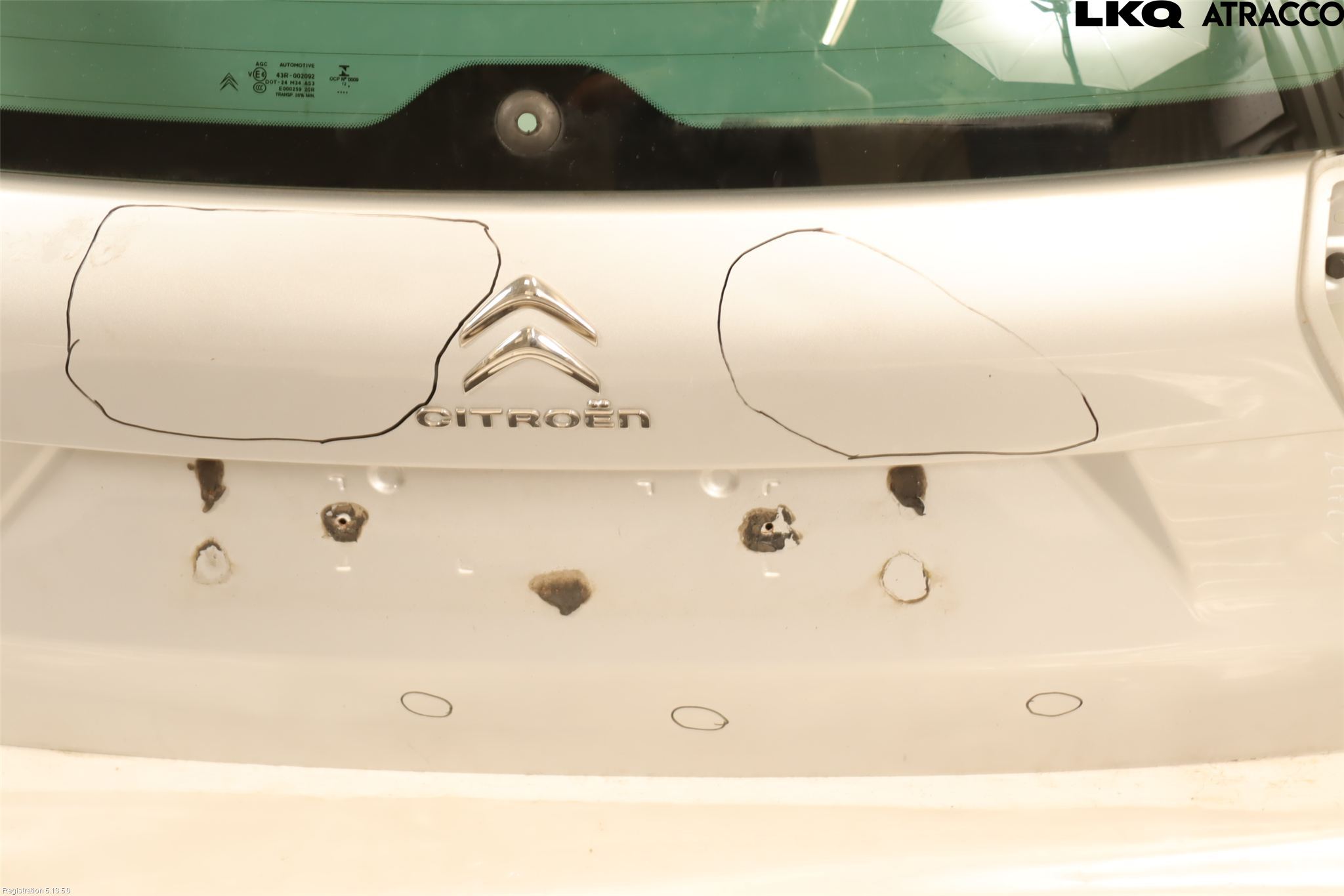 Citroen C5 08-17 Baklucka Kombi