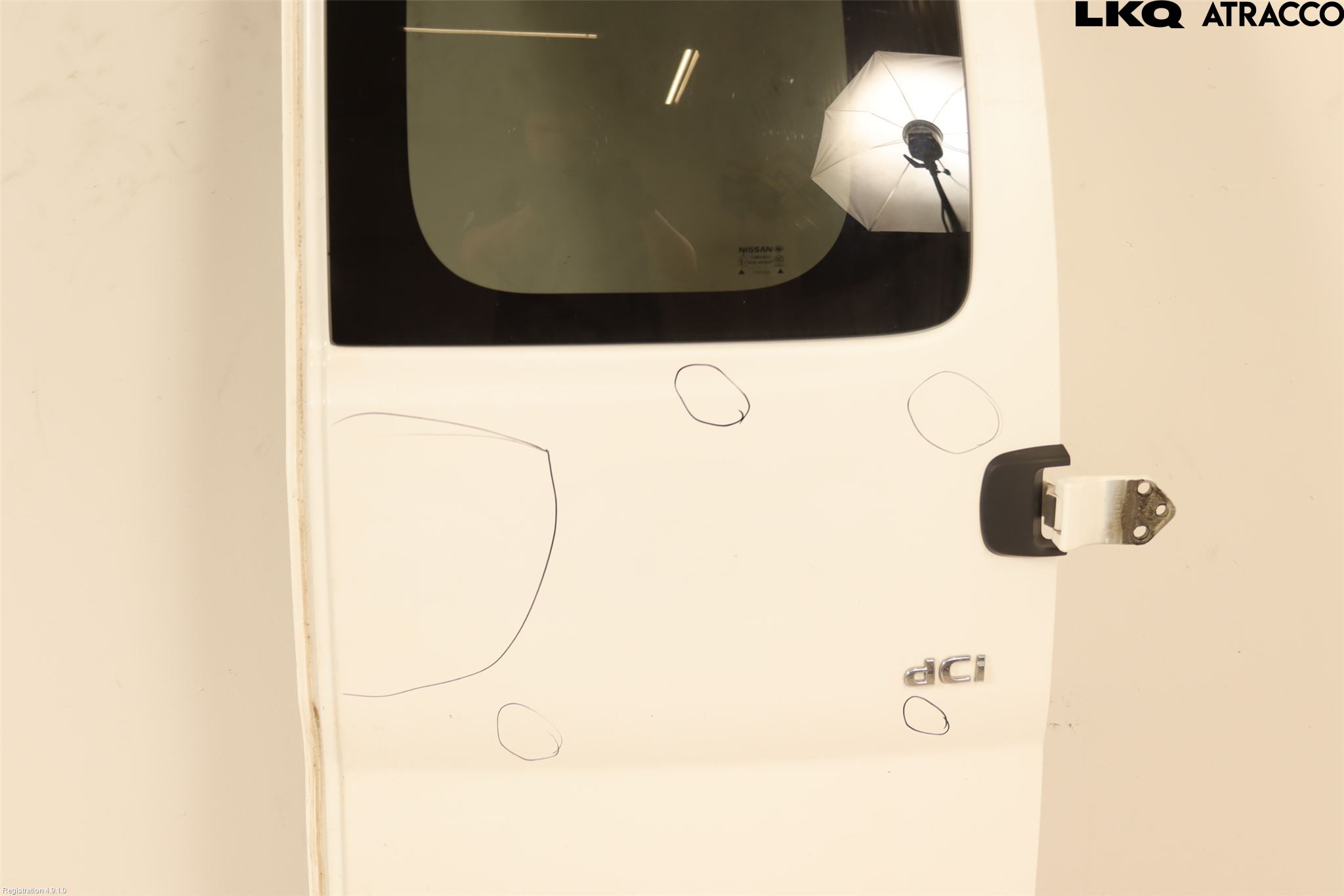 Nissan NV200/NV200 COMBI Dörr Bak Van-Skåp Höger