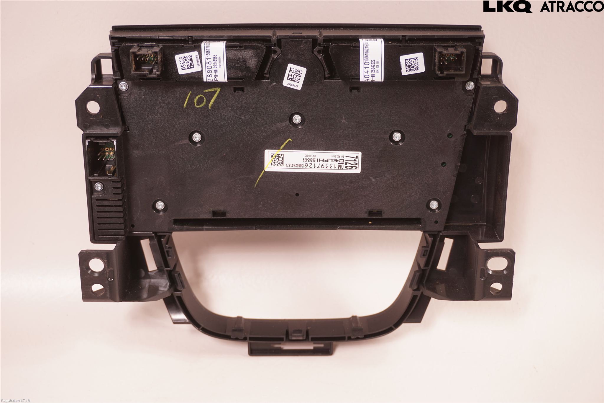 Opel ASTRA J 10-15 Cd Radio - Multimediapanel