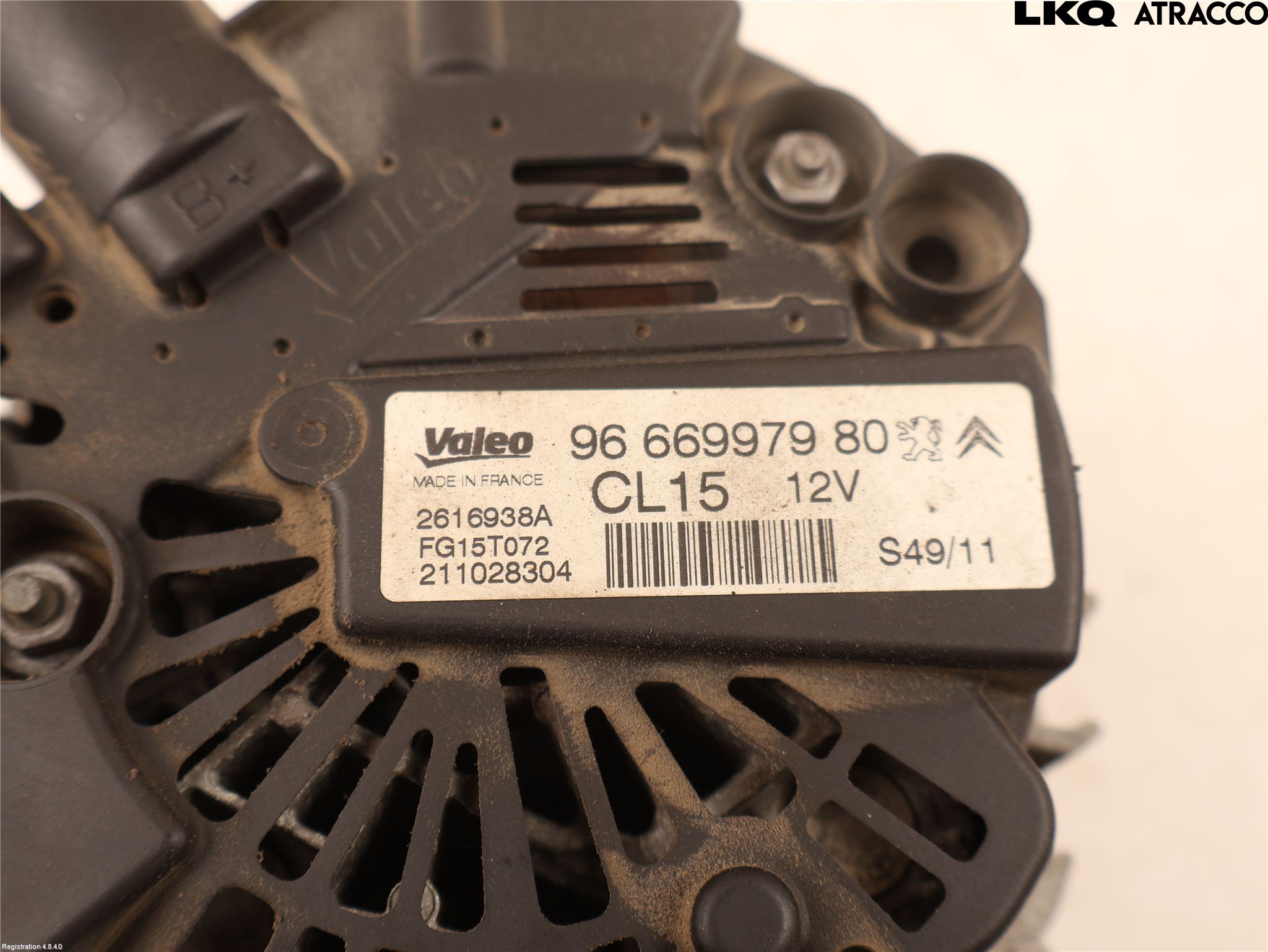 Peugeot 308 08-13 Generator