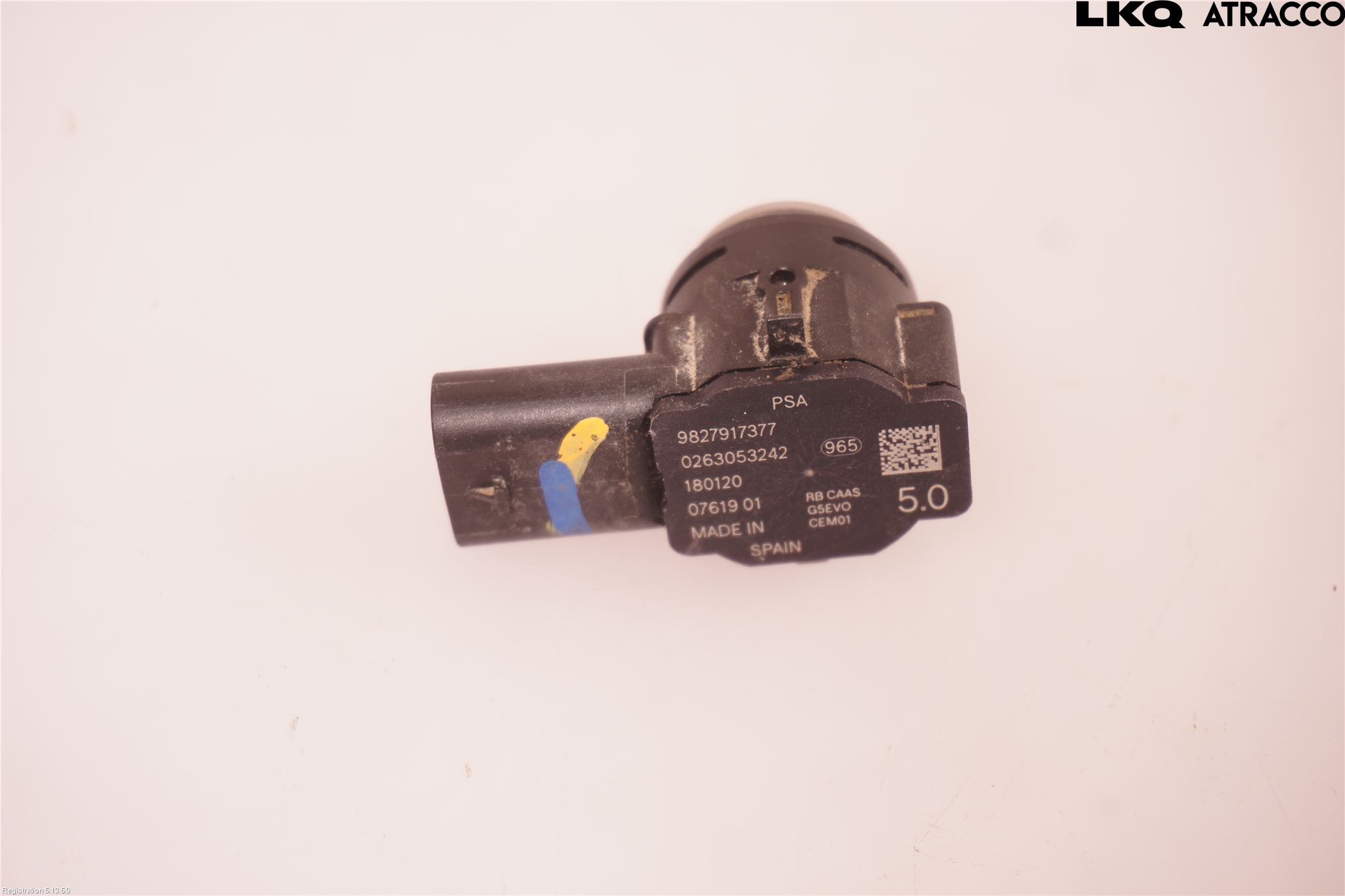 Citroen COTROEN C3 17-24 Parkeringshjälp Backsensor