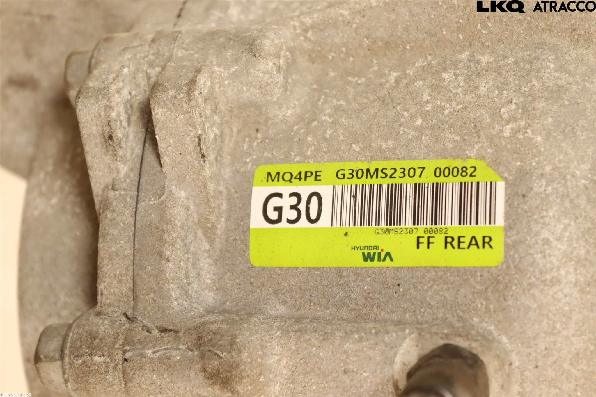 Kia SORENTO 21- Bakväxel-Diff