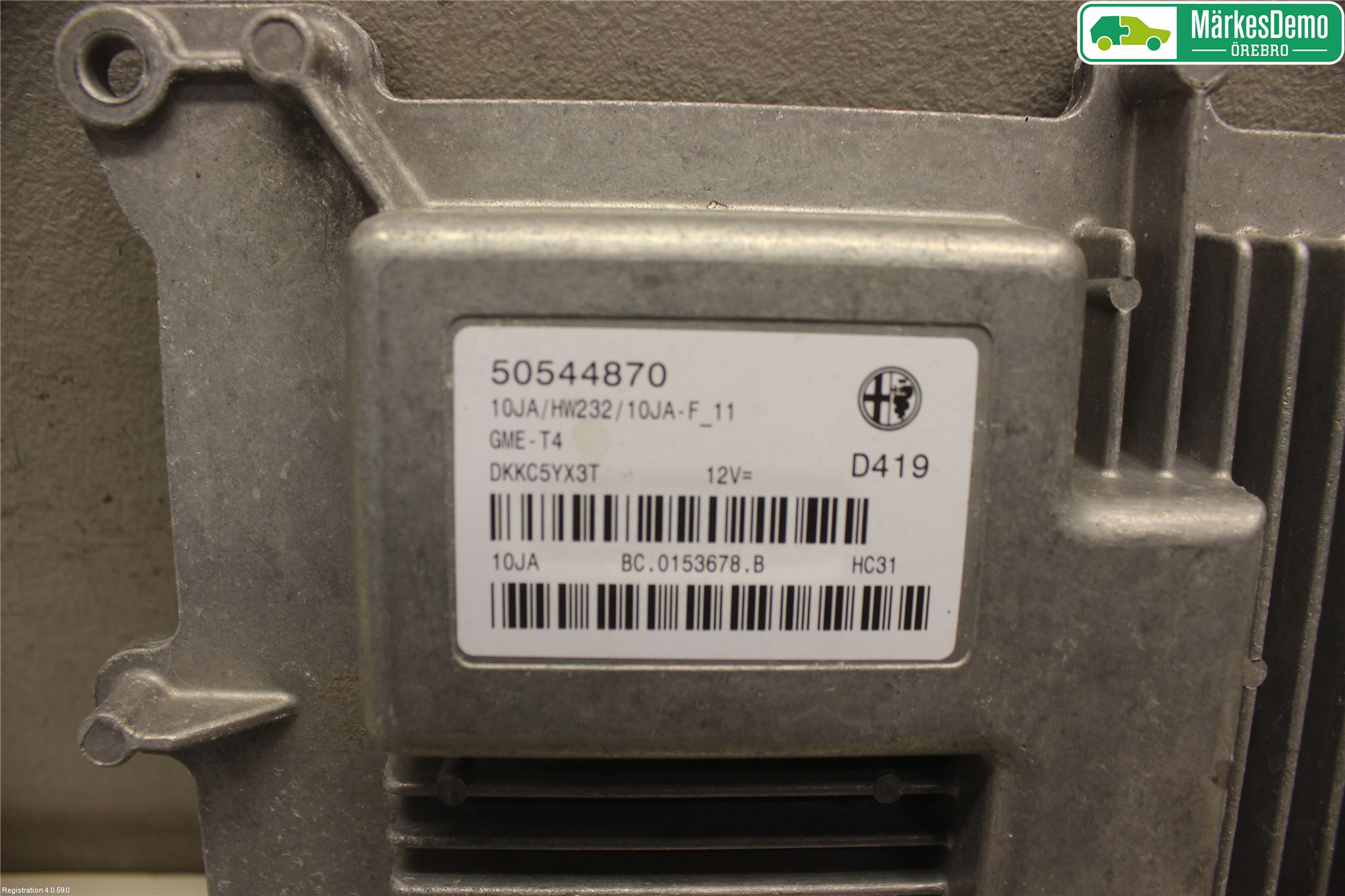 Alfa GIULIA Styrenhet Insprut Bensin