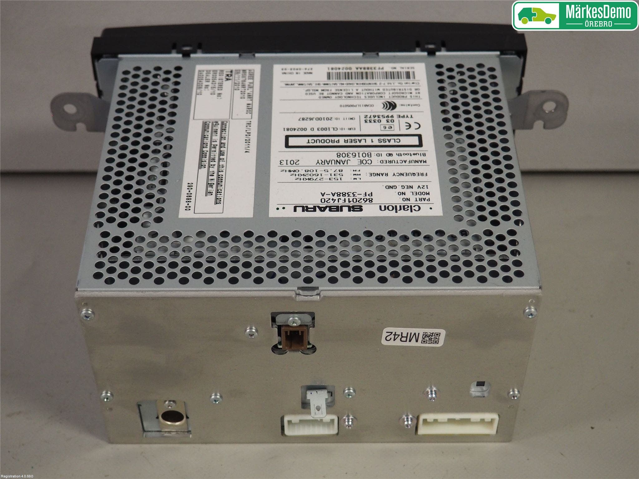 Subaru IMPREZA IV 13-17 Radio