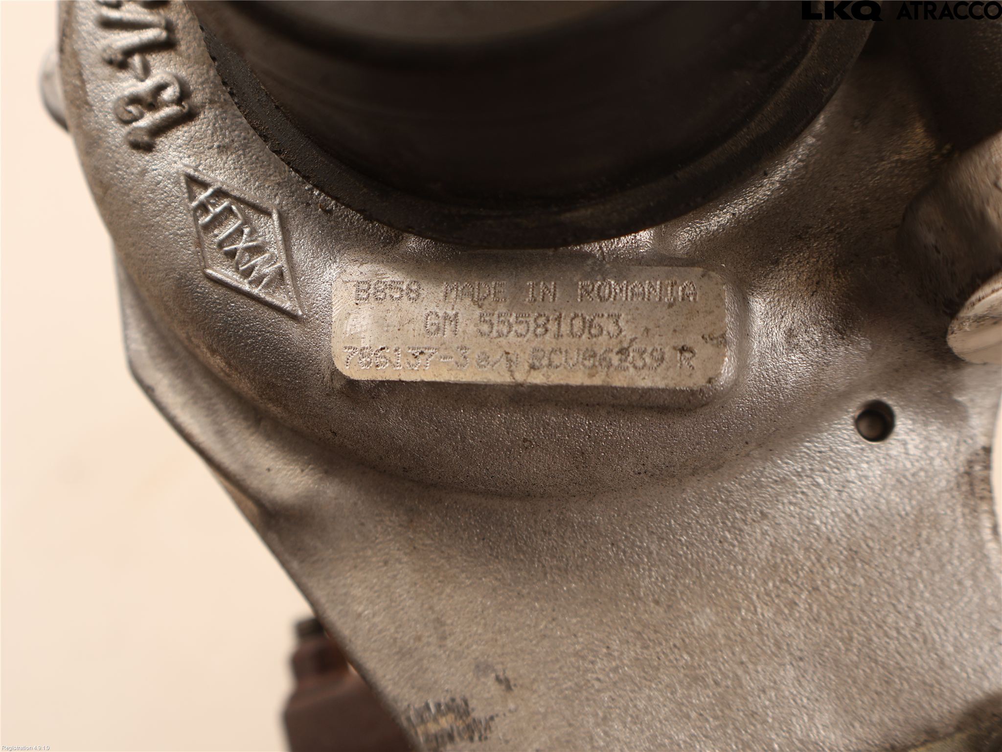 Opel INSIGNIA 09-16 Turboaggregat