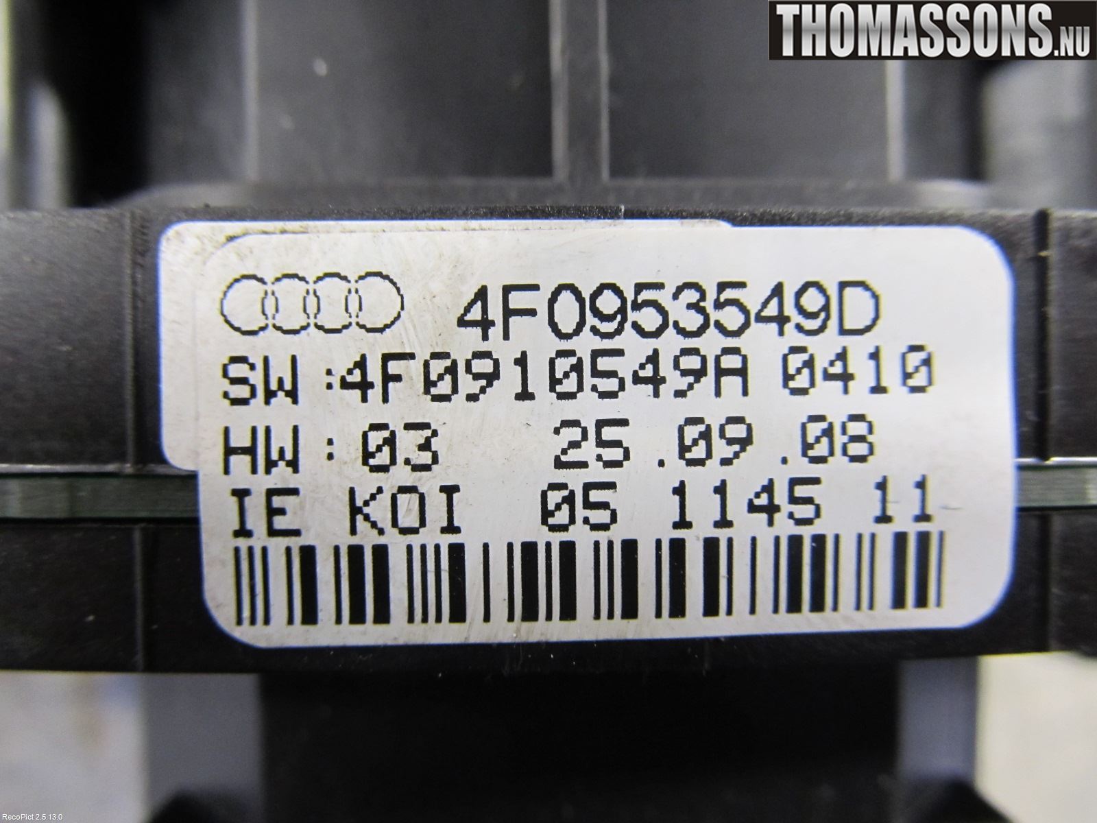 Audi A6/S6     05-11 Spakcentral