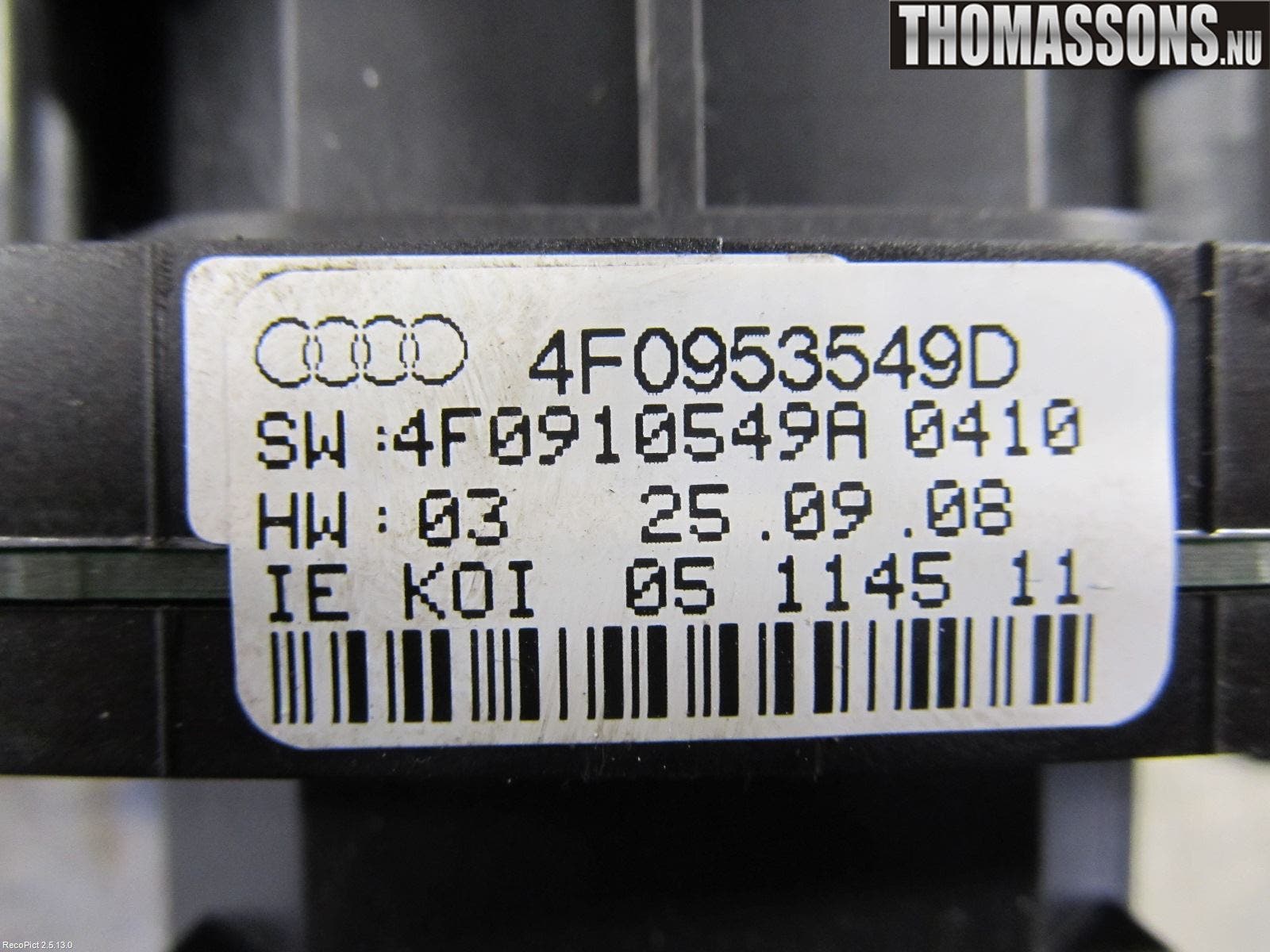 Audi A6/S6     05-11 Spakcentral