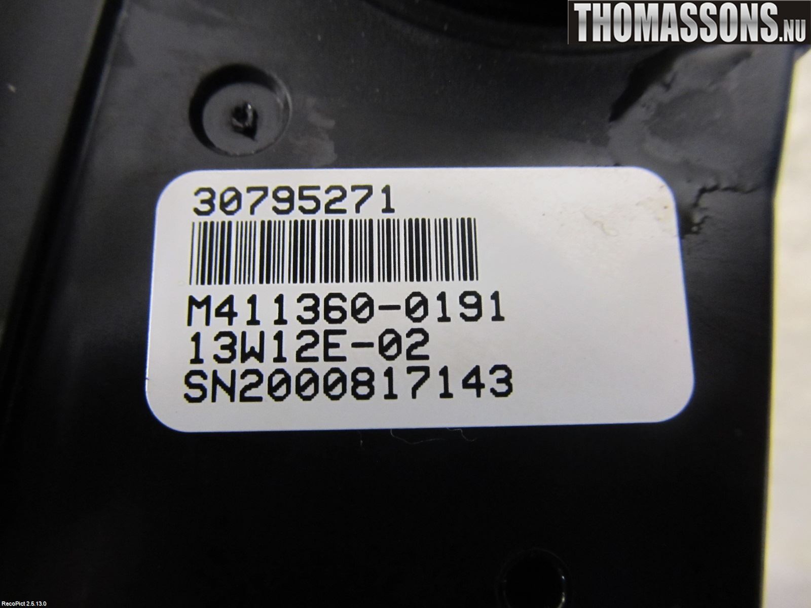 Volvo V60 11-13 Ac Styrenhet Ac Manöveren