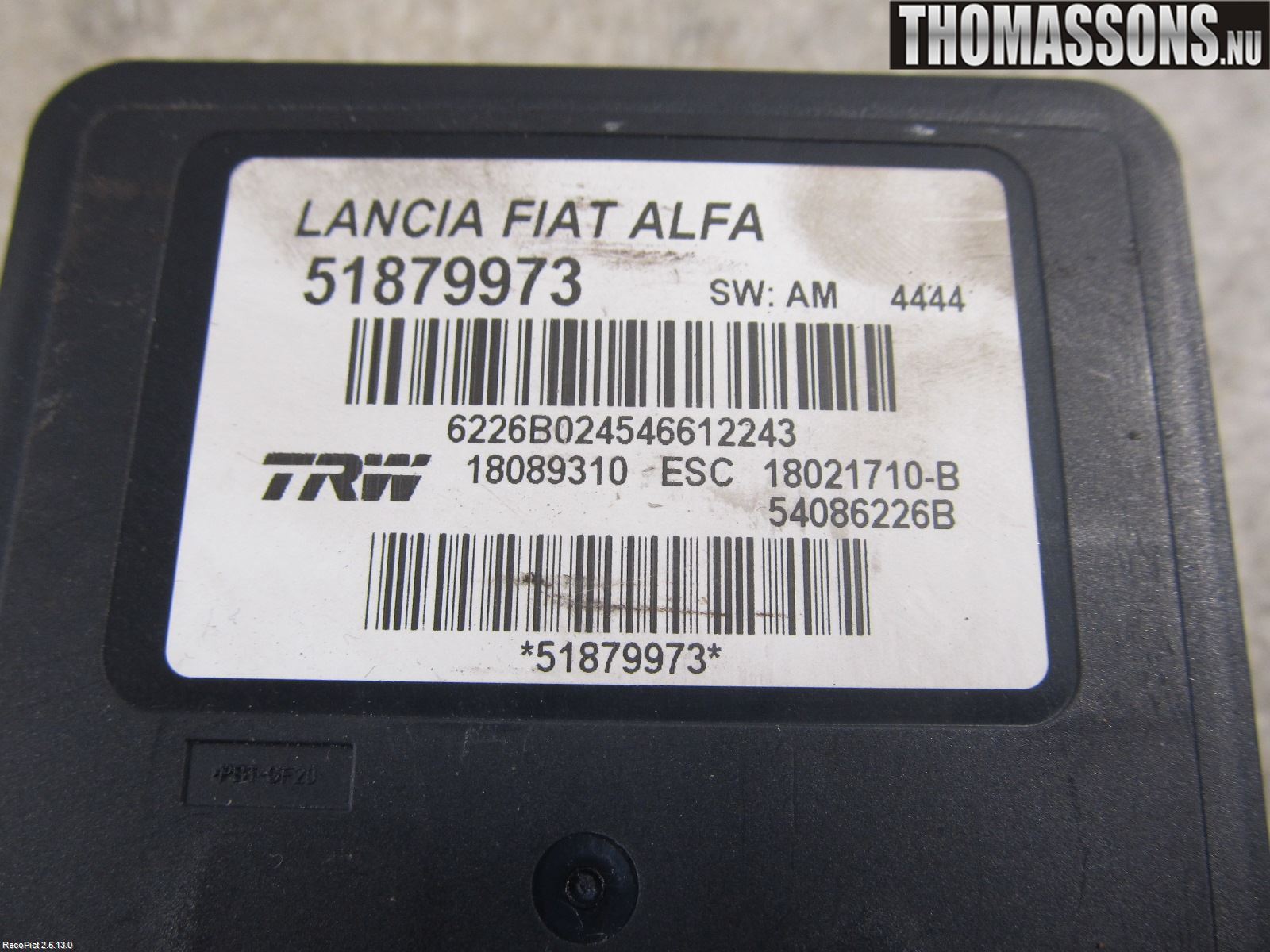 Fiat 500L 13-19 Abs Hydraulaggregat