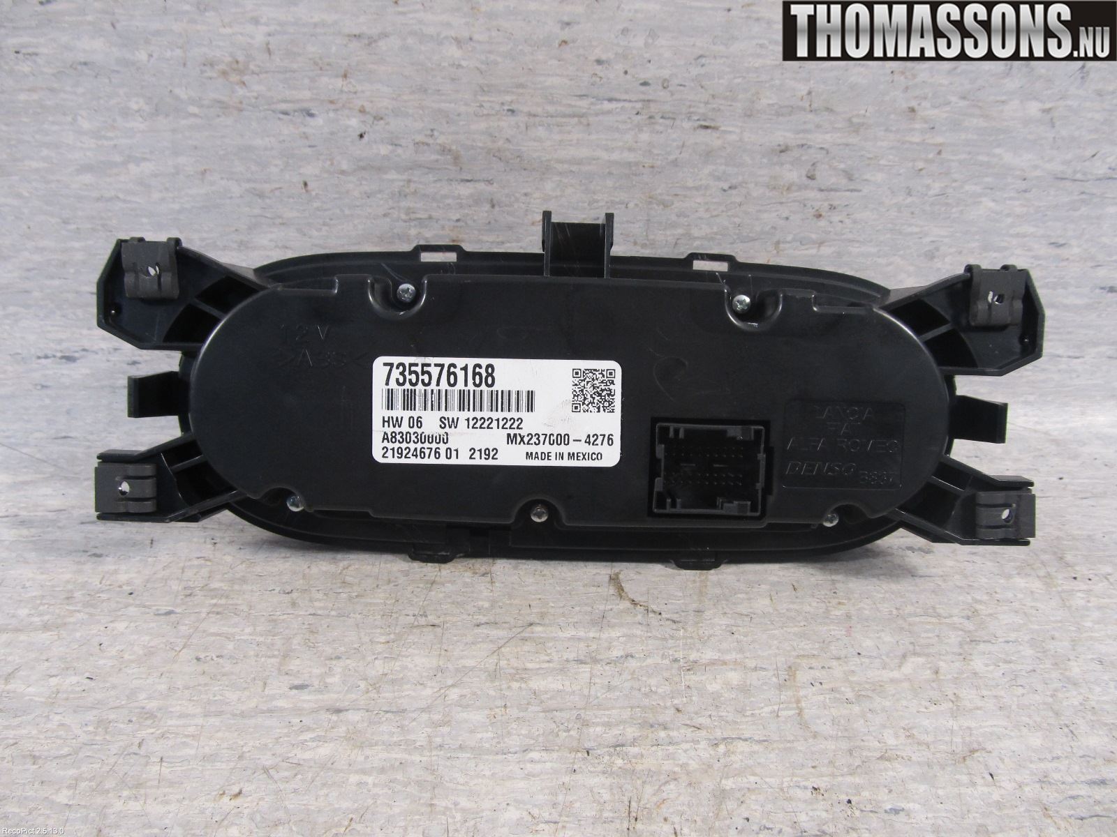 Fiat 500L 13-19 Ac Styrenhet Ac Manöveren