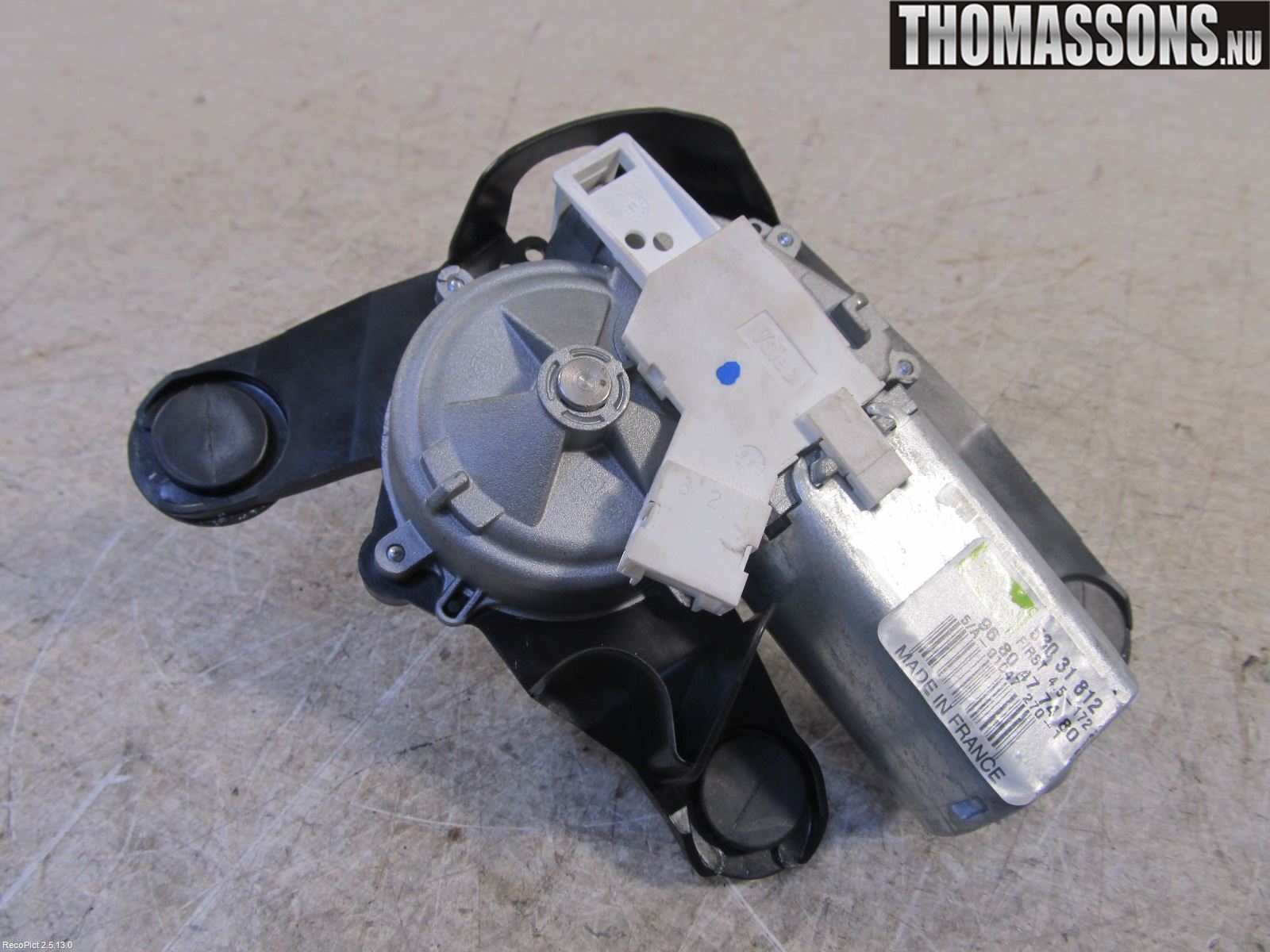 Citroen DS4 Torkarmotor Baklucka