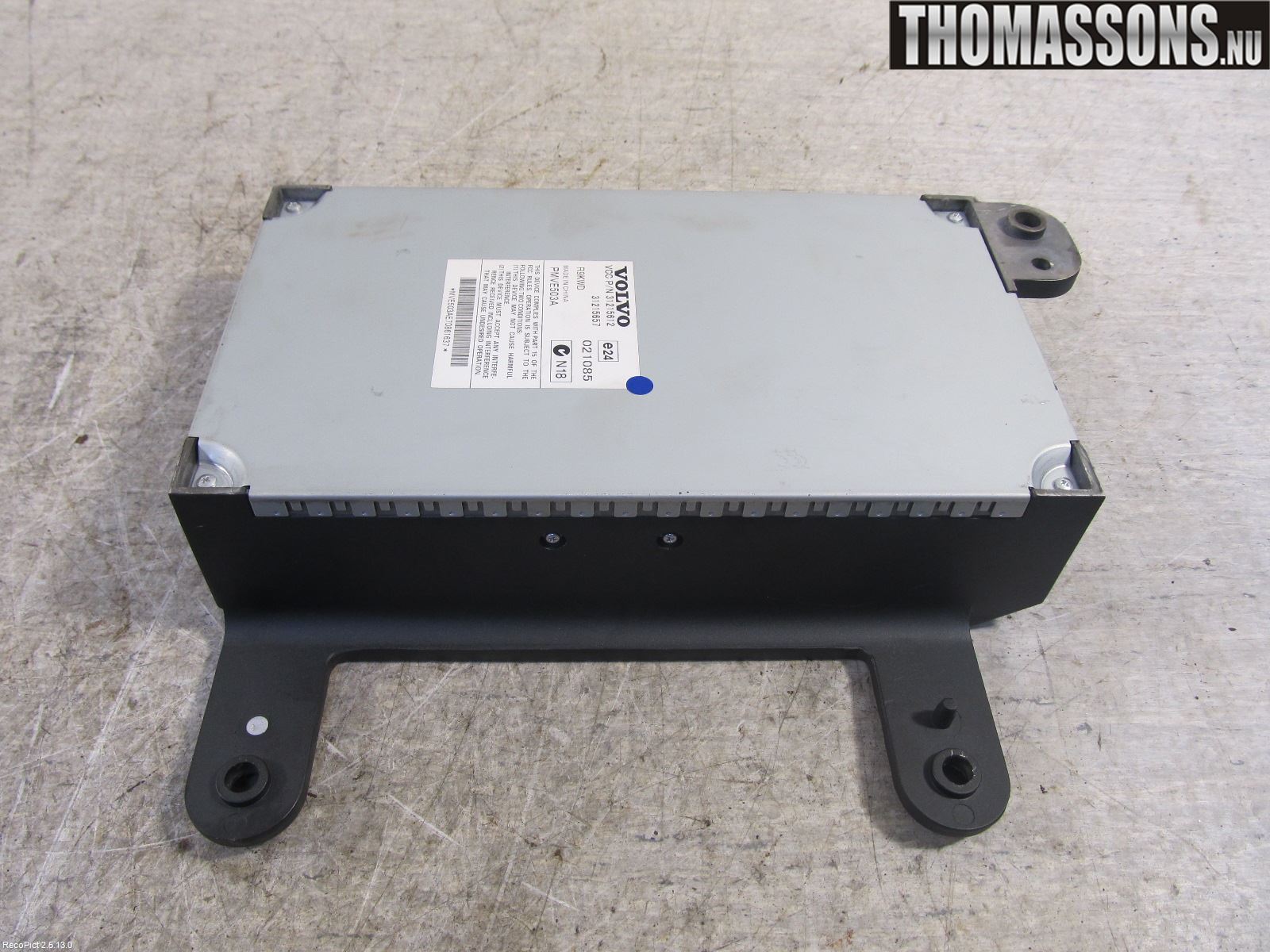 Volvo V70 08-13 Radio-Stereo Förstärkare