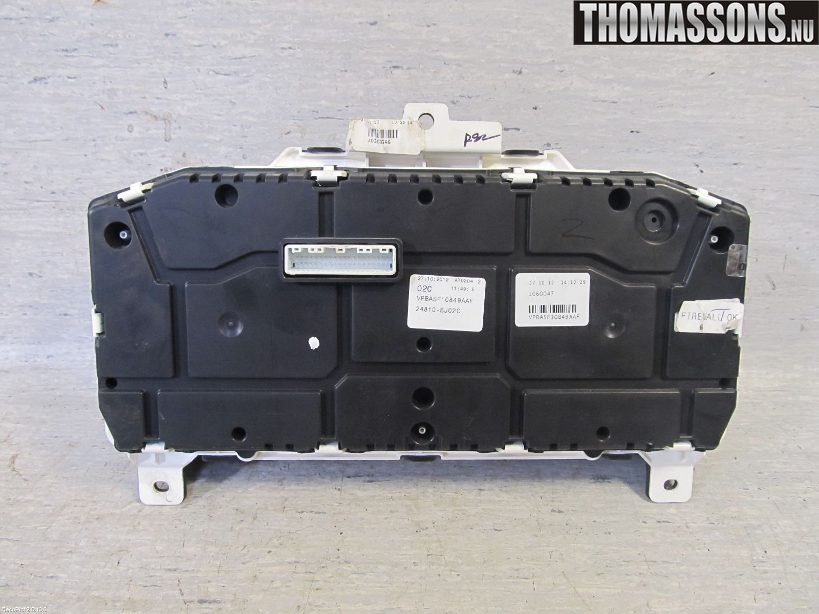 Nissan NV200/NV200 COMBI Instrument Komb