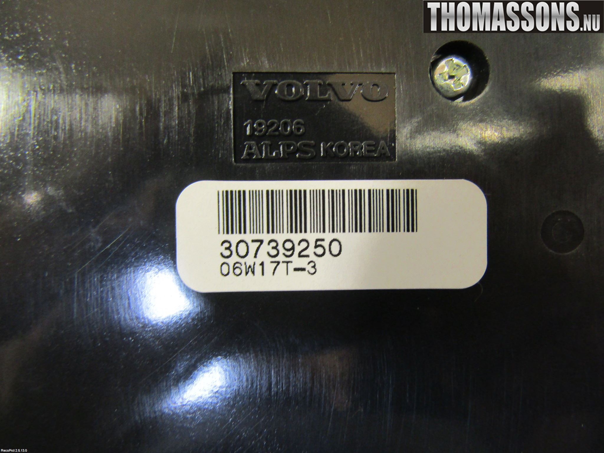 Volvo V50 04-07 Ac Styrenhet Ac Manöveren