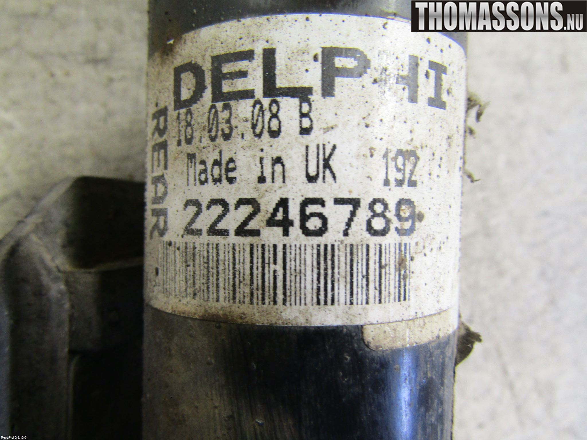 Mini COUPE R56 05-14 Fjäderben Bak Vä-Hö