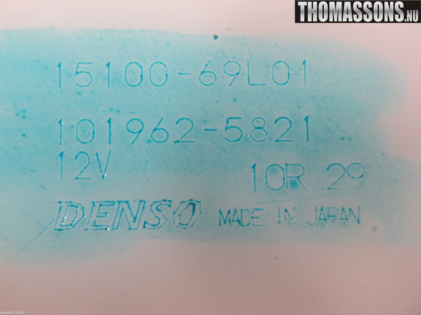 Suzuki SWIFT 11-16 Bränslepump El