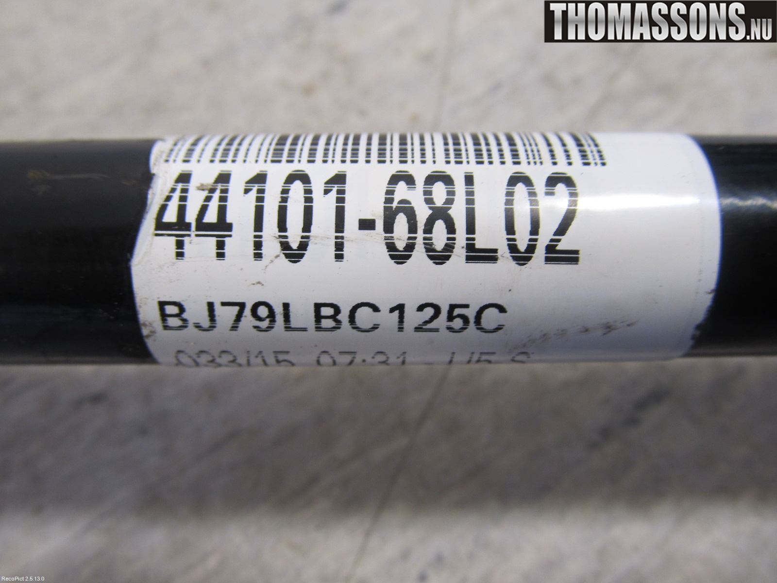 Suzuki SWIFT 11-16 Drivaxel Fram Höger