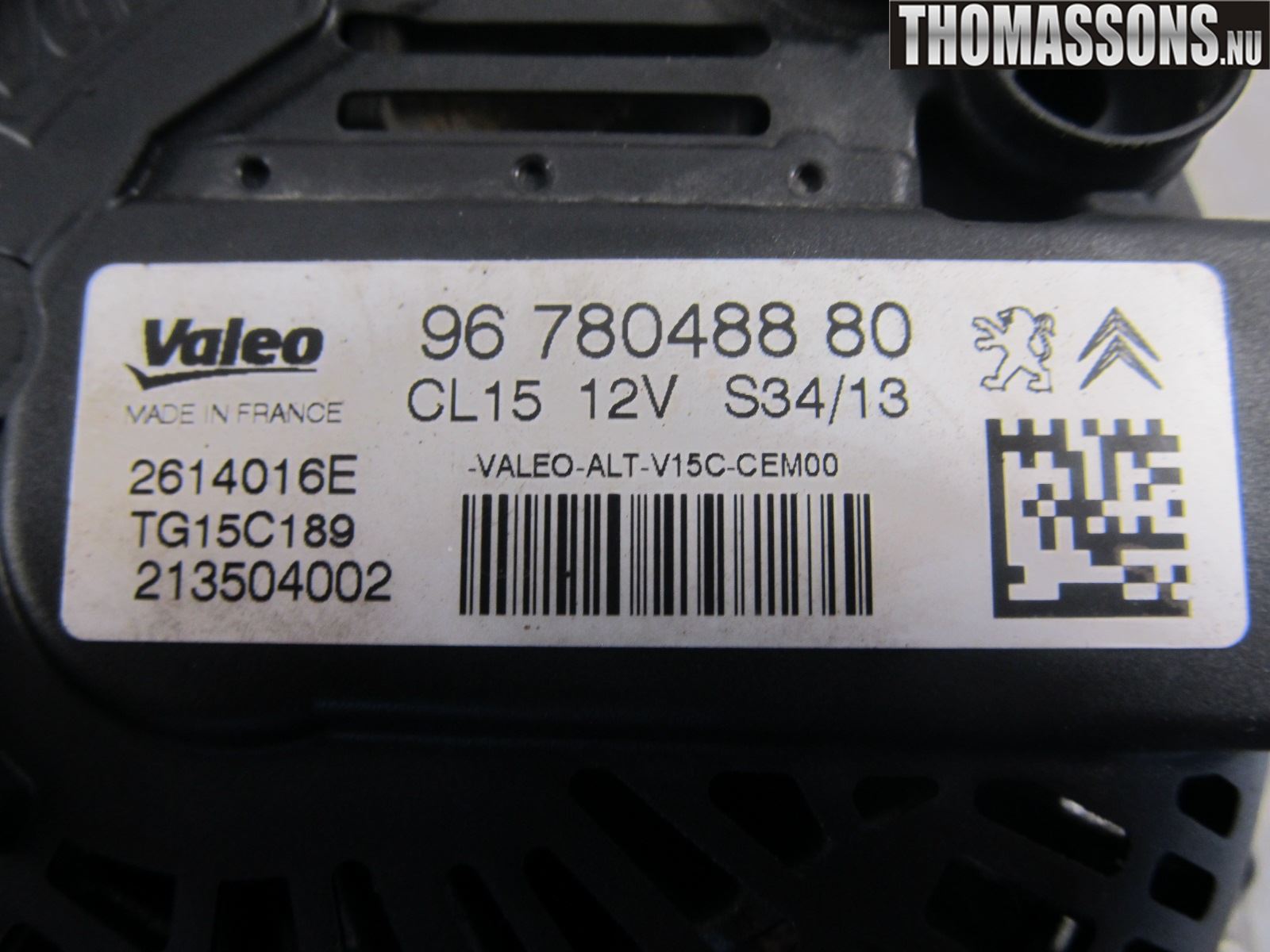 Peugeot EXPERT 15-16 Generator