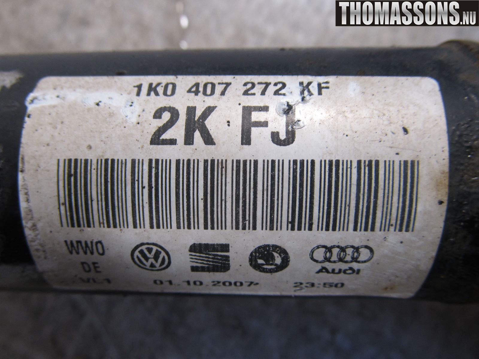 Seat LEON 06-12 Drivaxel Fram Höger