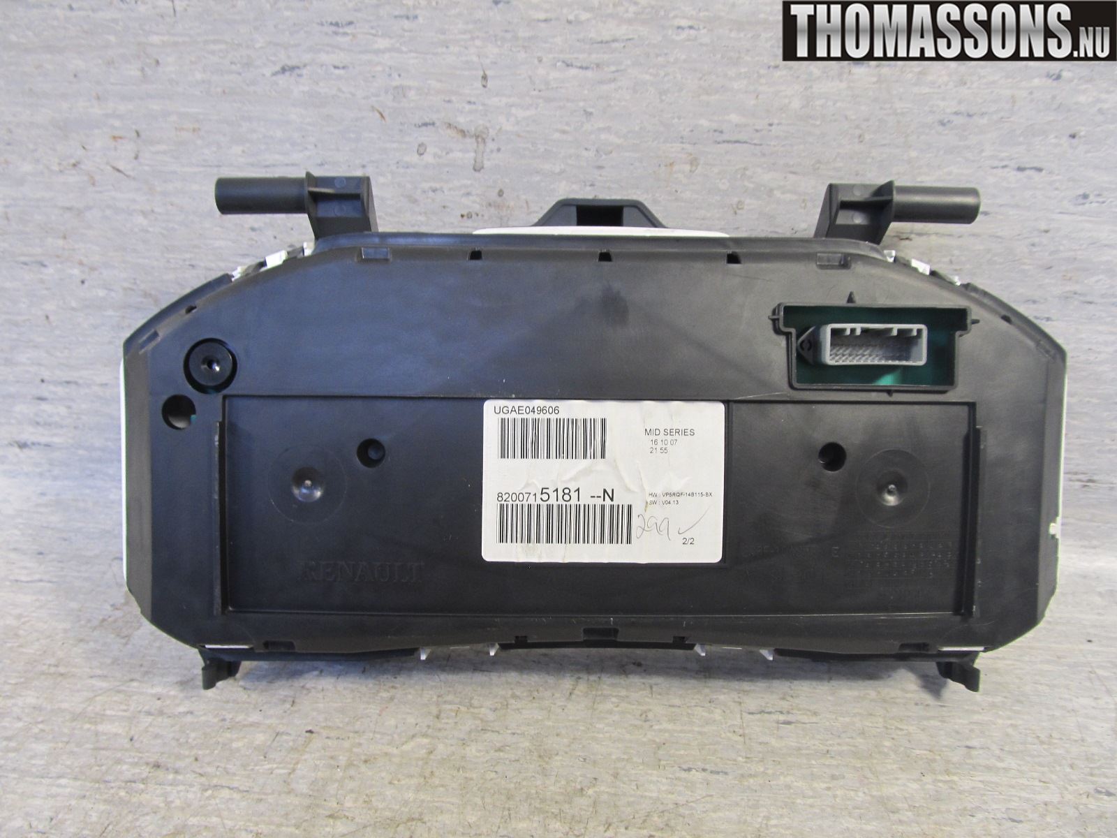 Renault CLIO III  06-09 Instrument Komb