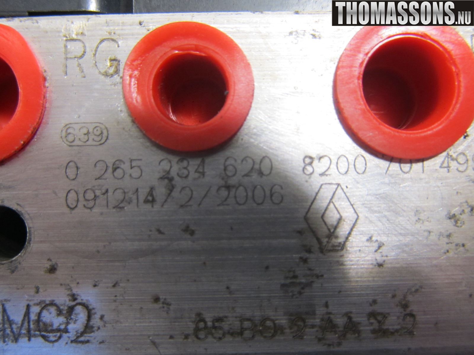 Renault CLIO III  09-12 Abs Hydraulaggregat