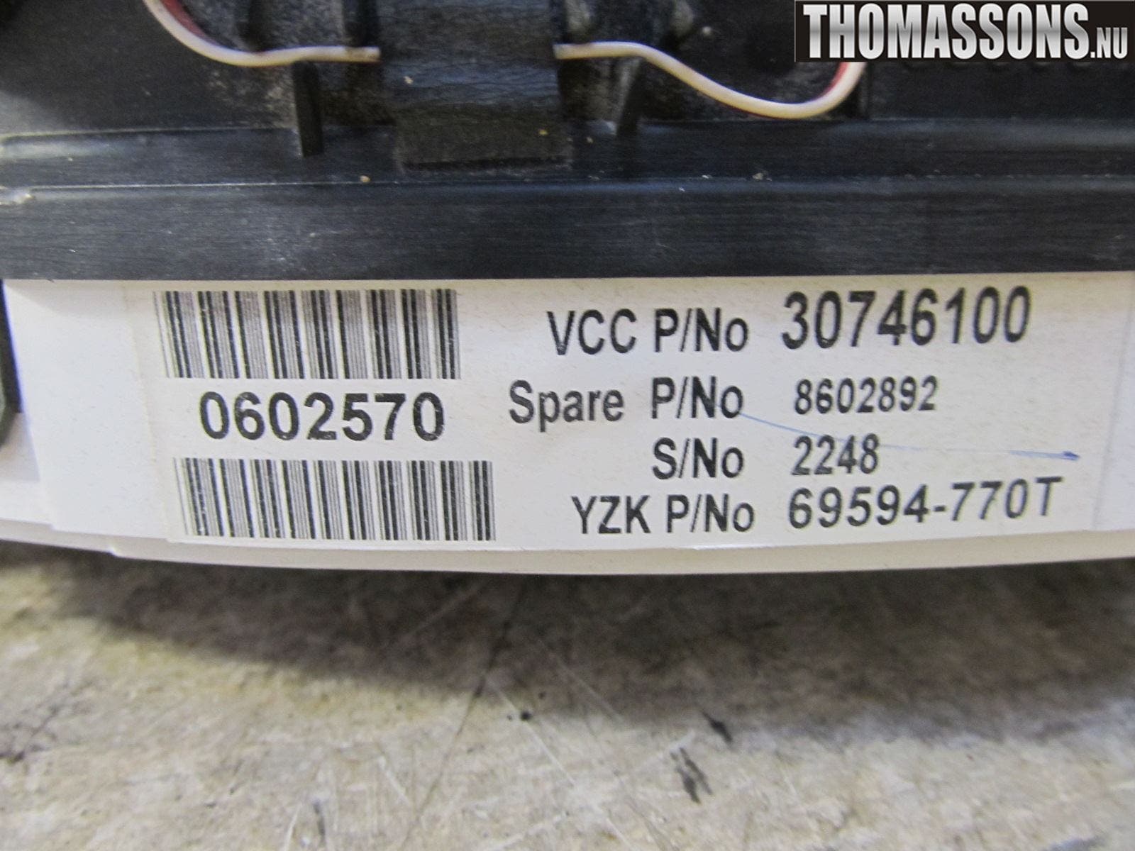 Volvo S60 05-10 Instrument Komb