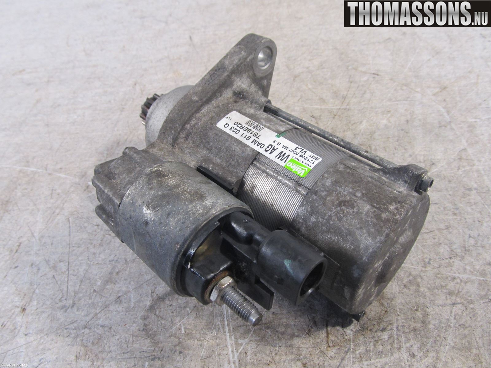Skoda OCTAVIA (1Z) 05-13 Startmotor Diesel