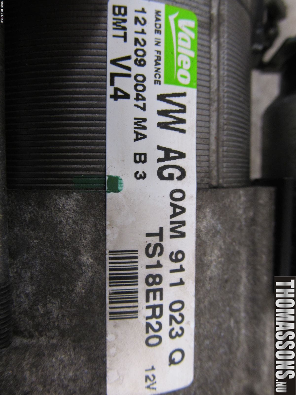 Skoda OCTAVIA (1Z) 05-13 Startmotor Diesel