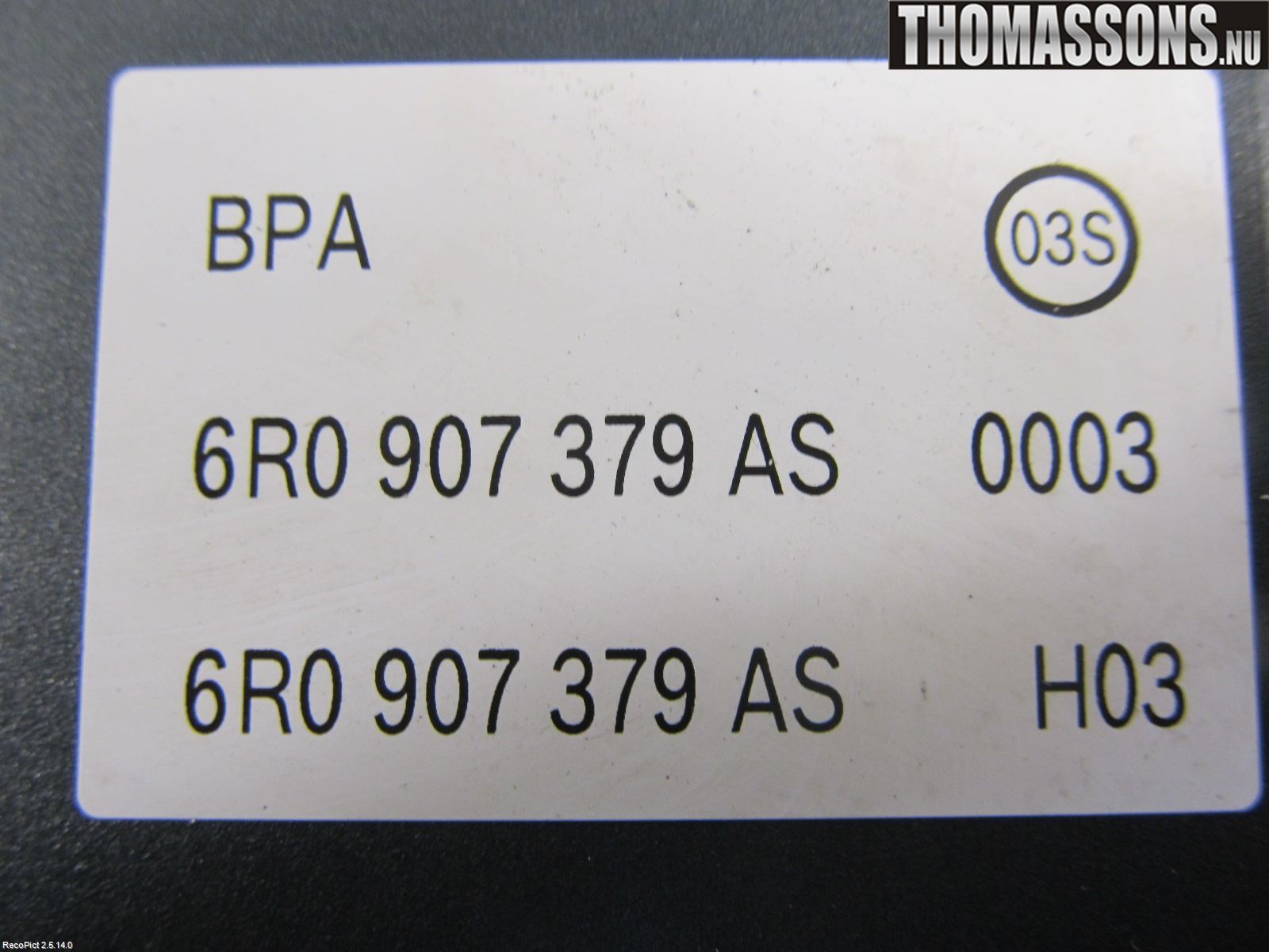 Volkswagen VW POLO 10-17 Abs Hydraulaggregat