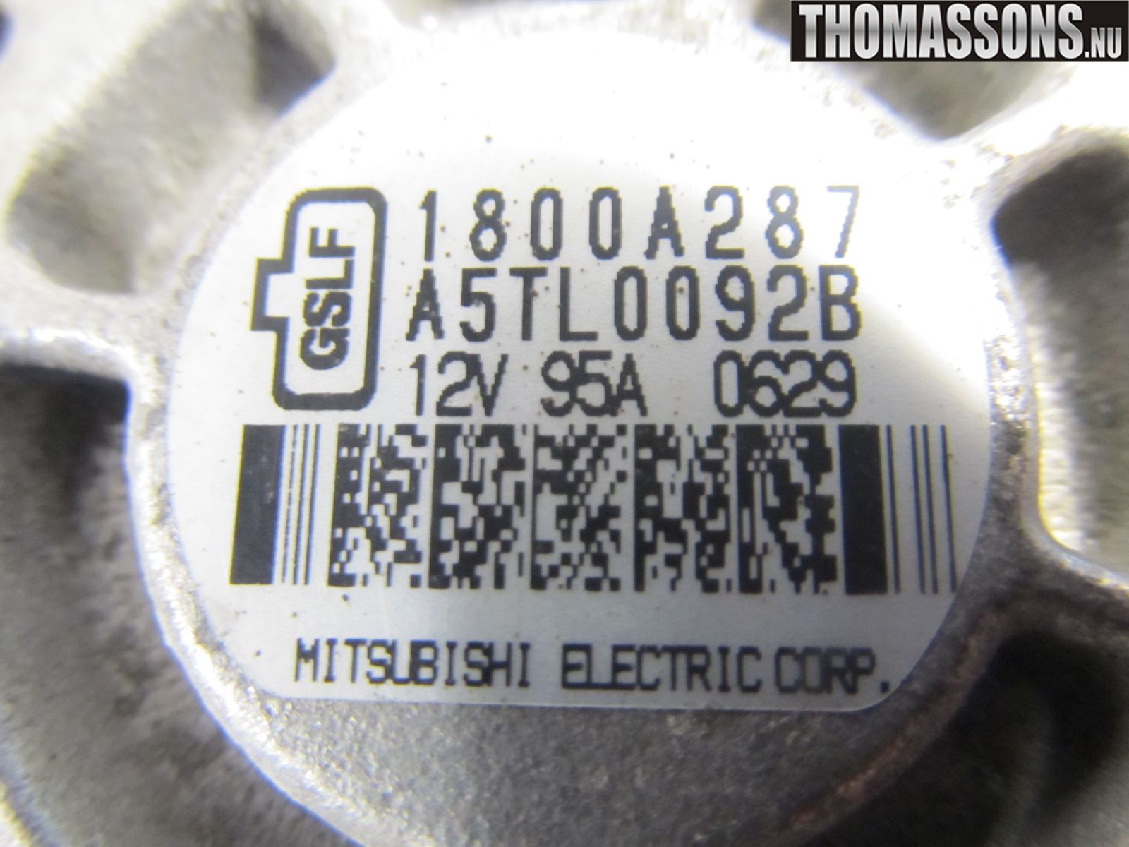 Mitsubishi ASX 10-22 Generator