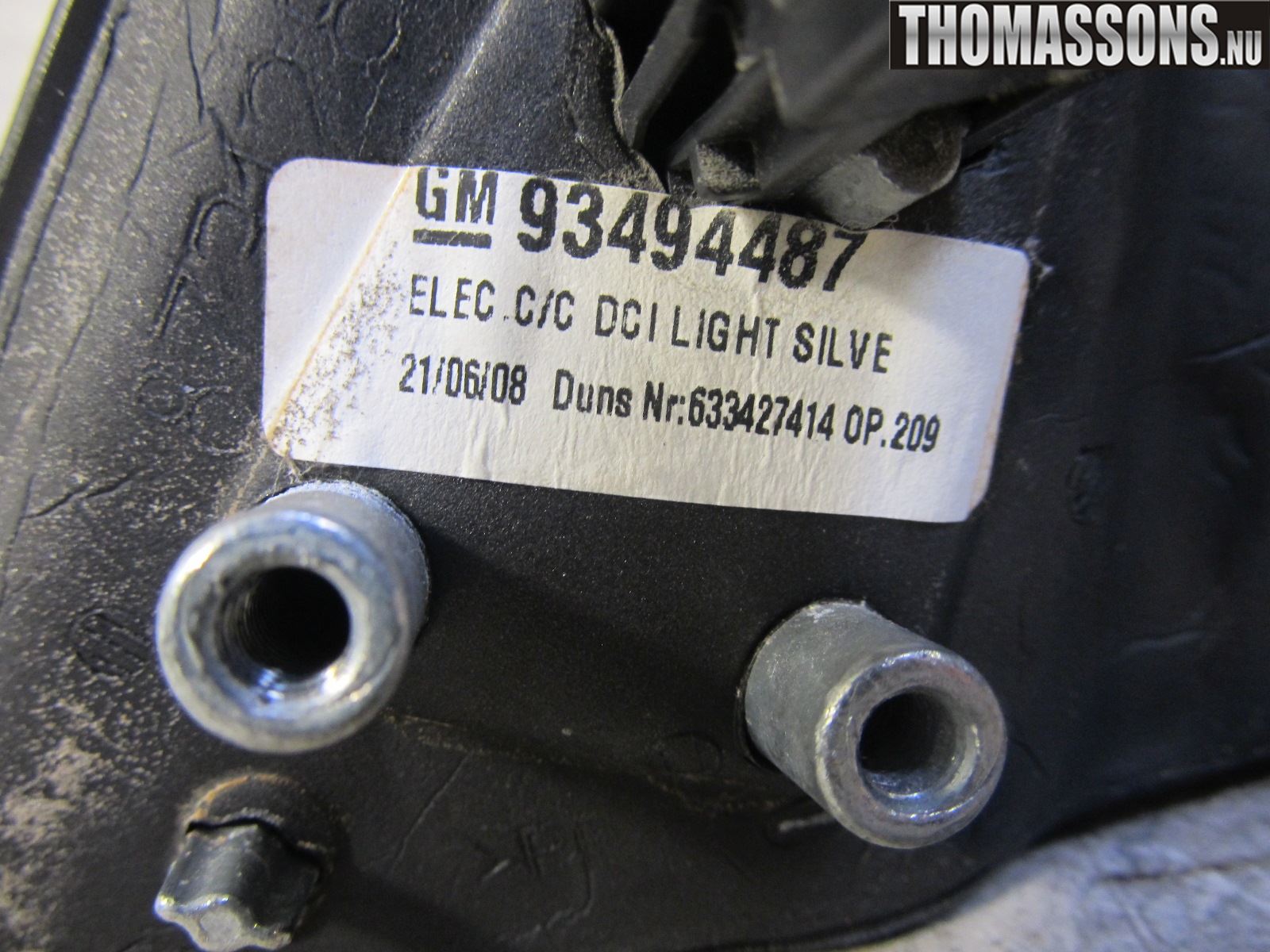 Opel MERIVA A   03-10 Spegel Yttre El Hö