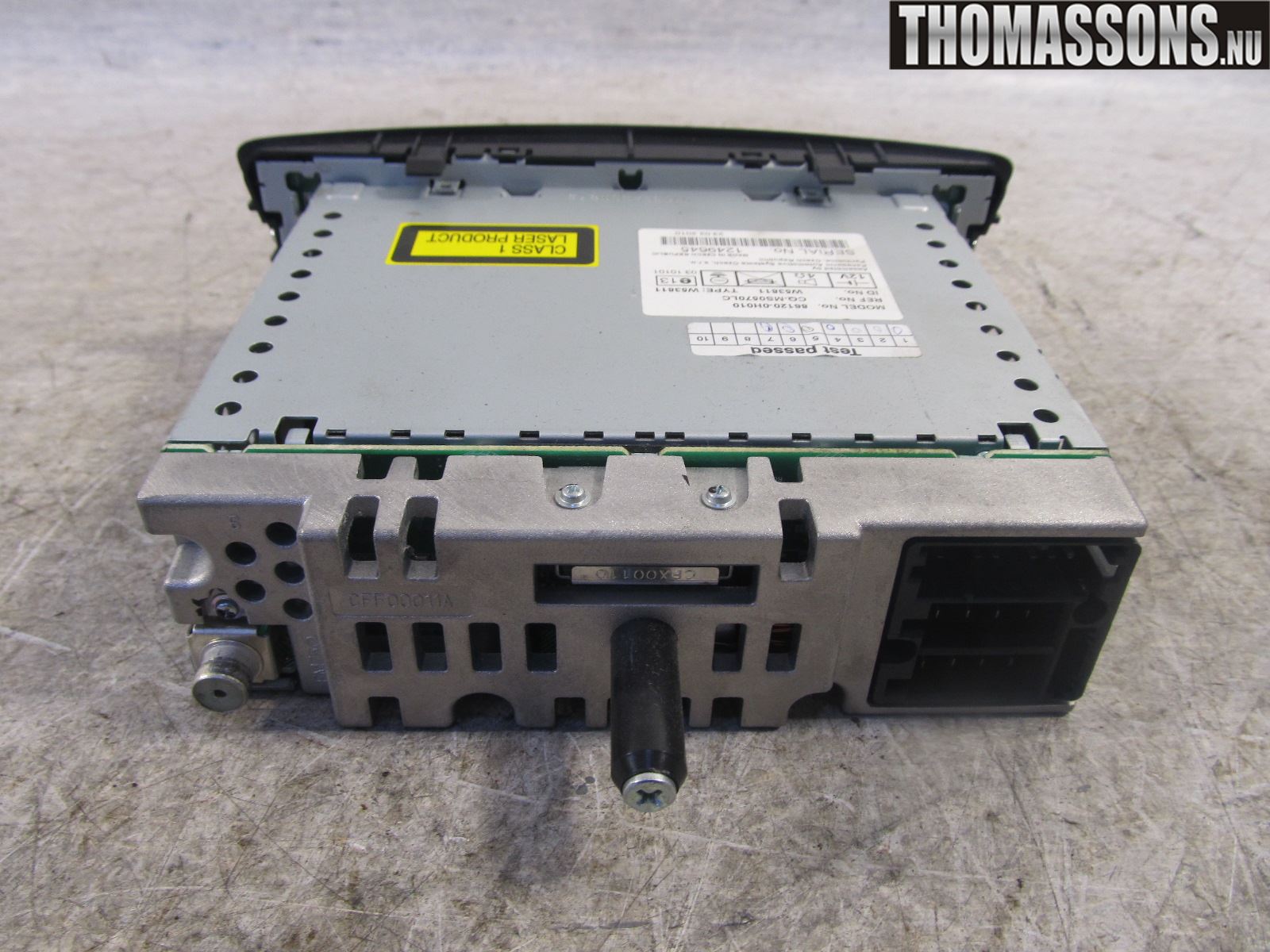 Toyota AYGO 06-14 Radio