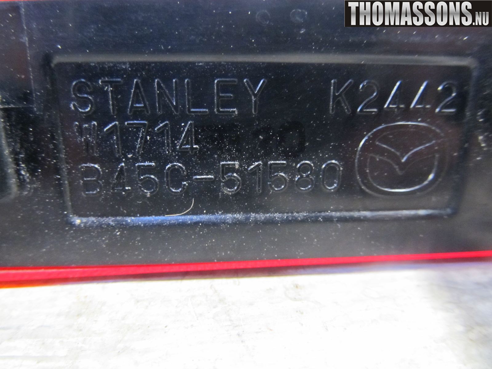 Mazda CX-3 Bromsljus Bakruta