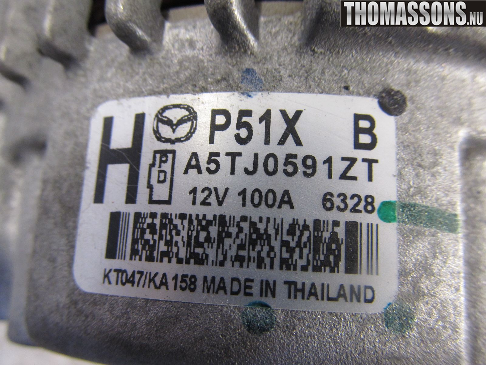 Mazda CX-3 Generator