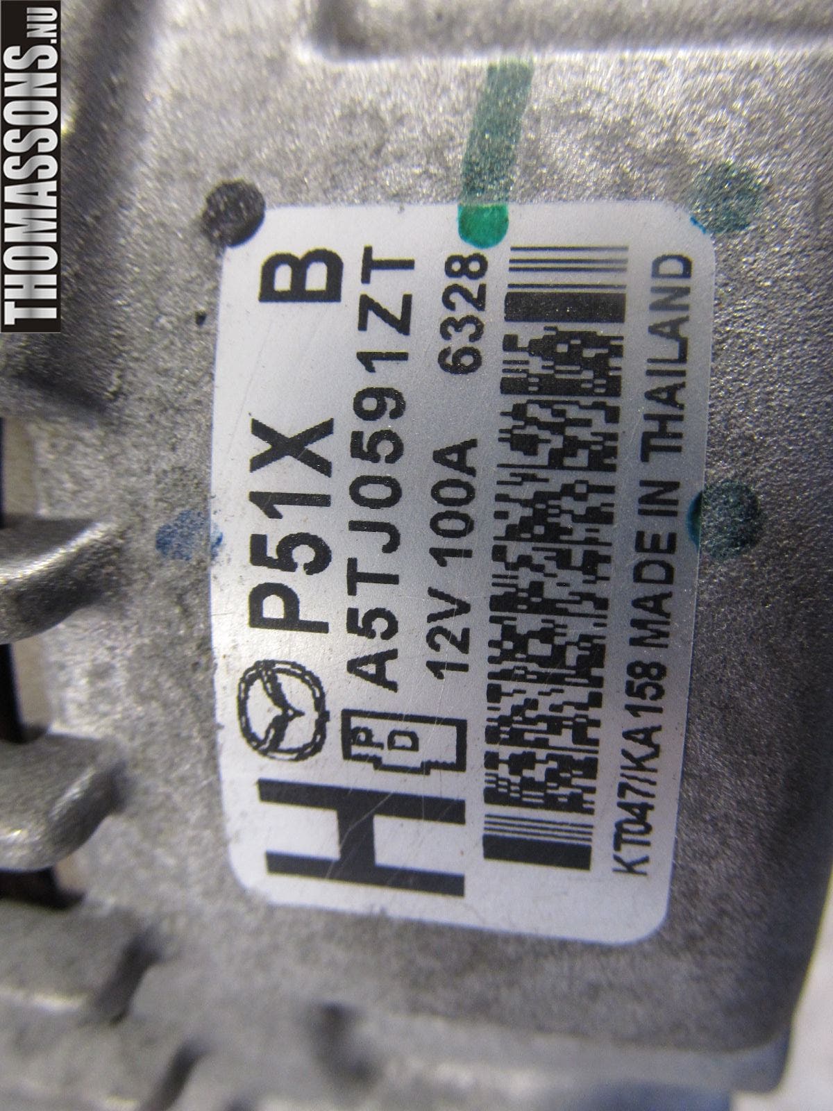 Mazda CX-3 Generator