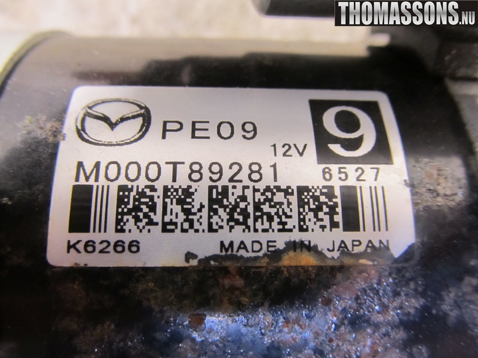 Mazda CX-3 Startmotor