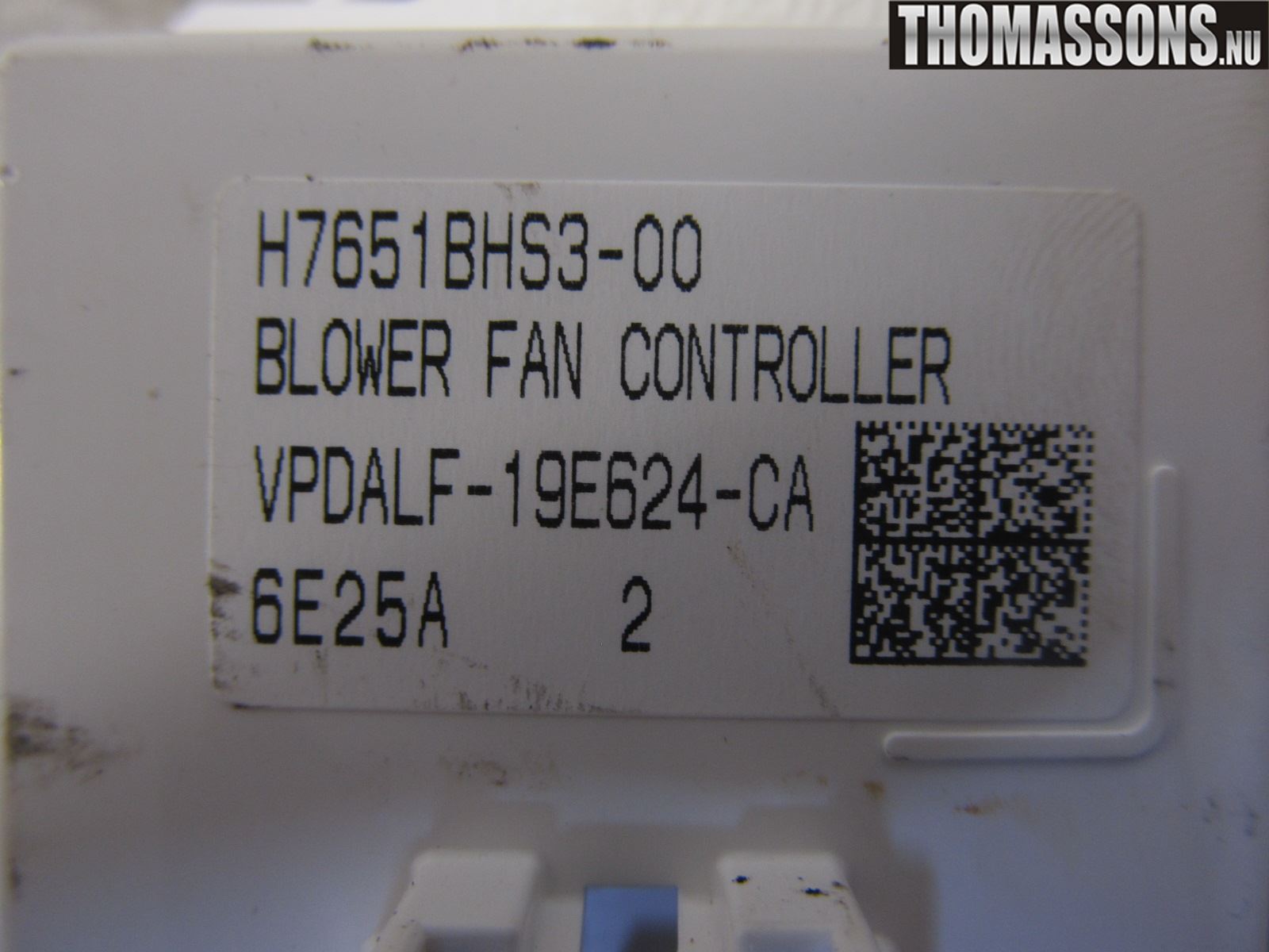 Mazda CX-3 Värmefläktsmotstånd