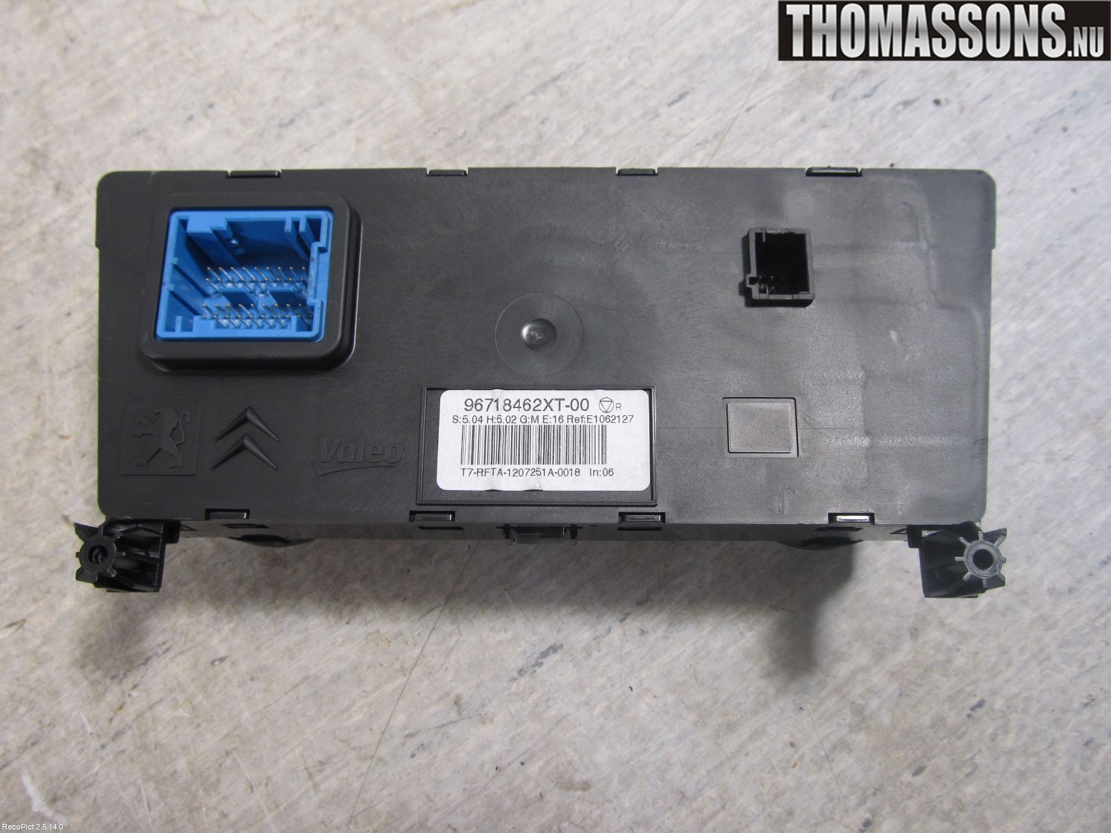 Peugeot 308 08-13 Ac Styrenhet Ac Manöveren