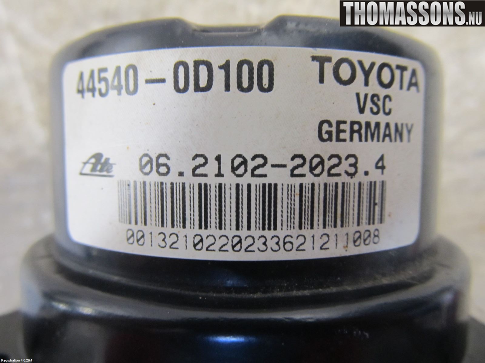 Toyota YARIS XP130 12-14 Abs Hydraulaggregat