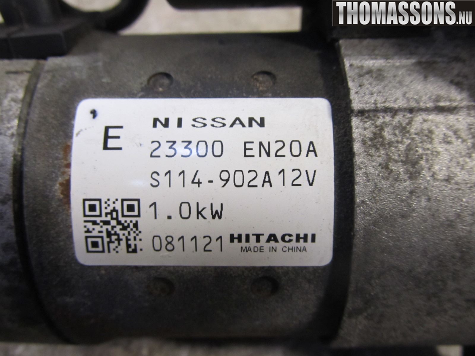 Nissan QASHQAI   07-10 Startmotor