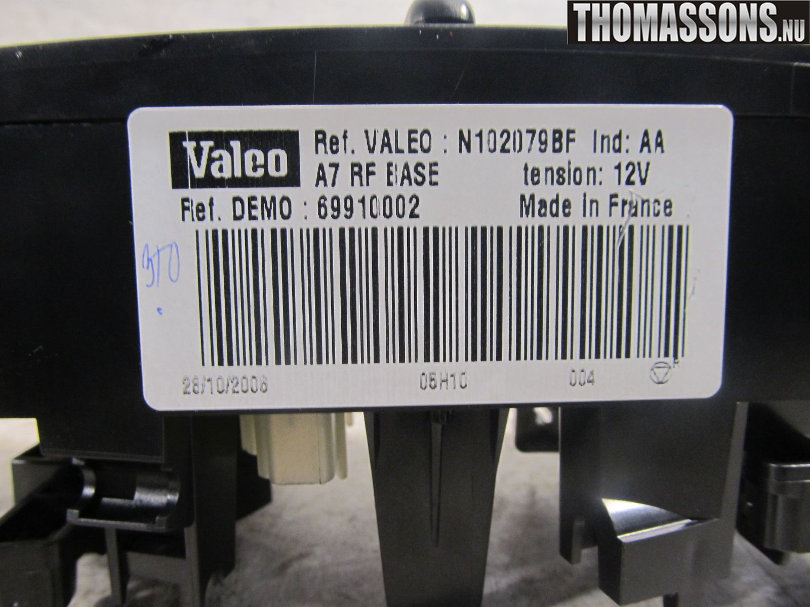 Peugeot 207 Ac Styrenhet Ac Manöveren