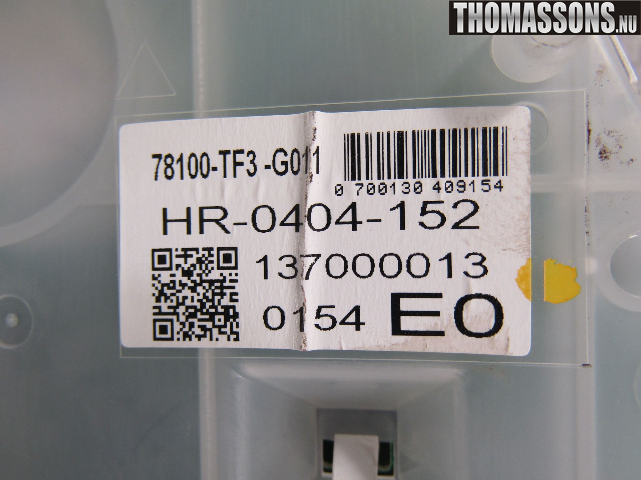 Honda JAZZ 08-14 Instrument Komb