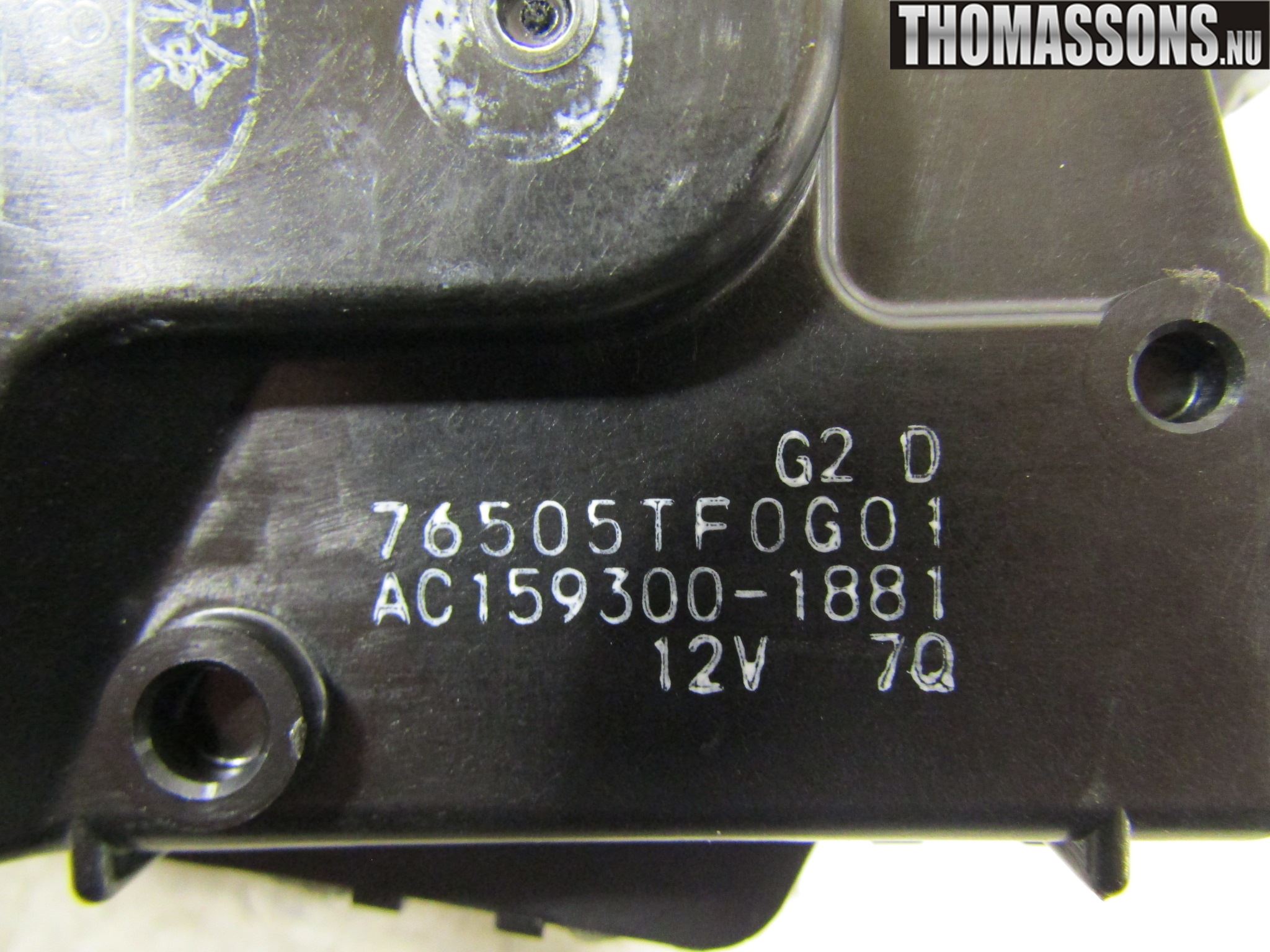 Honda JAZZ 08-14 Torkarmotor Vindruta