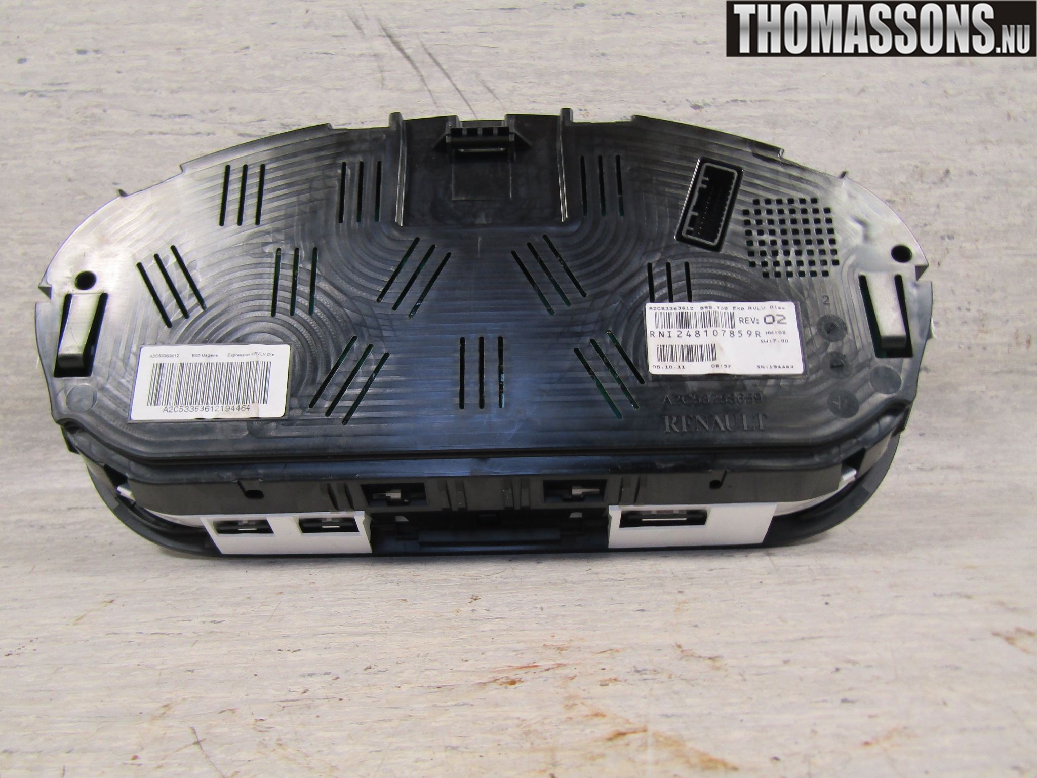 Renault MEGANE III 09-15 Instrument Komb