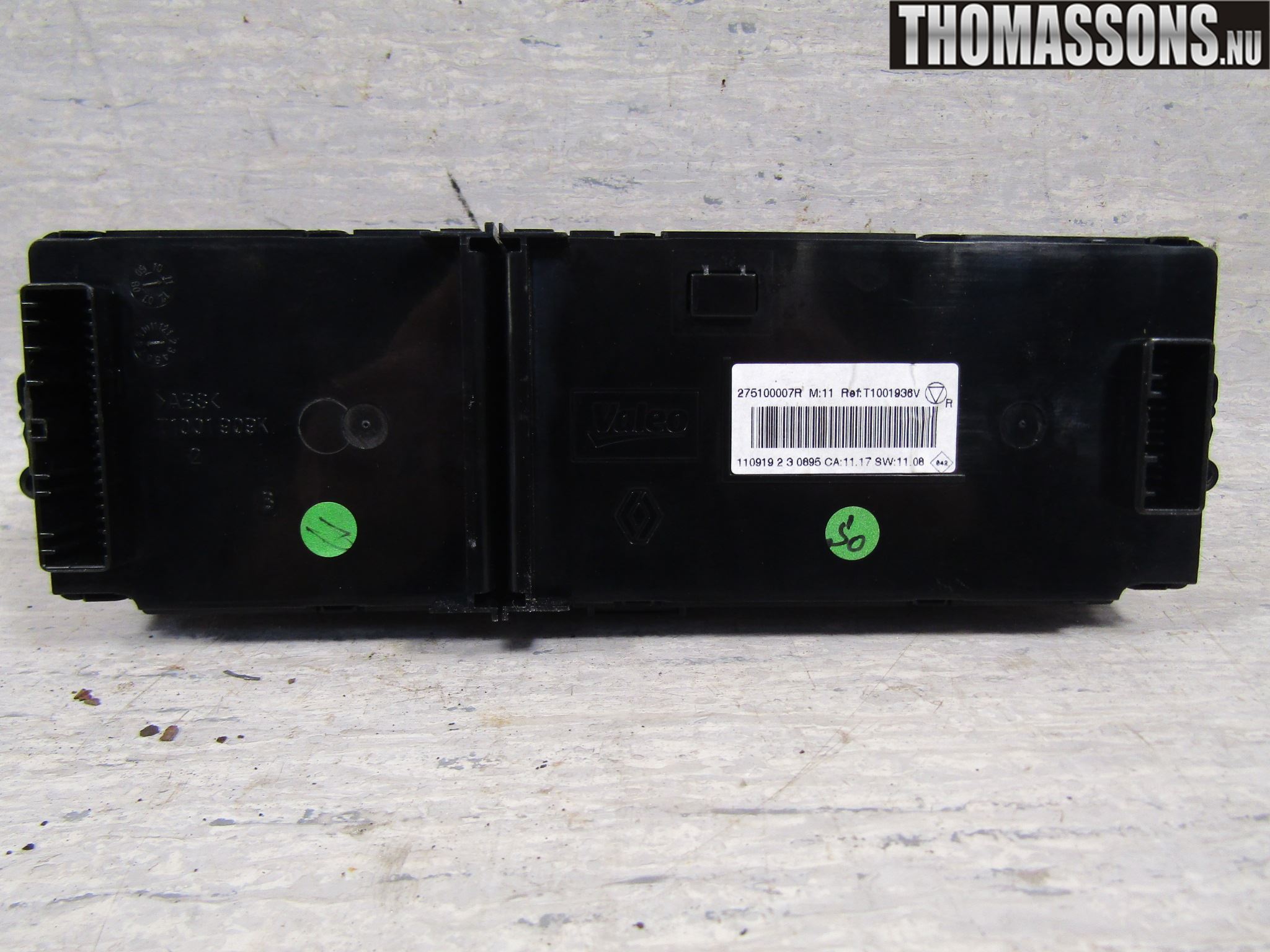 Renault MEGANE III 09-15 Ac Styrenhet Ac Manöveren