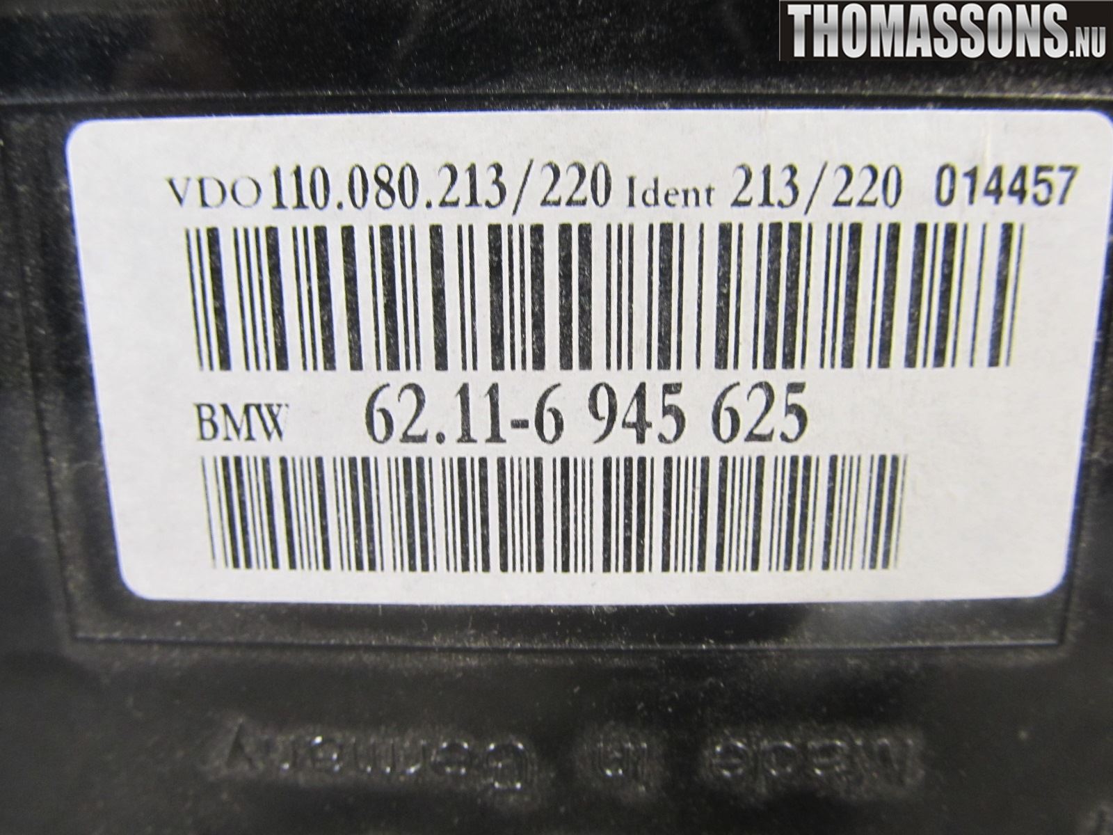 BMW 5 E60/61 Sed/Tou 02-10 Instrument Komb