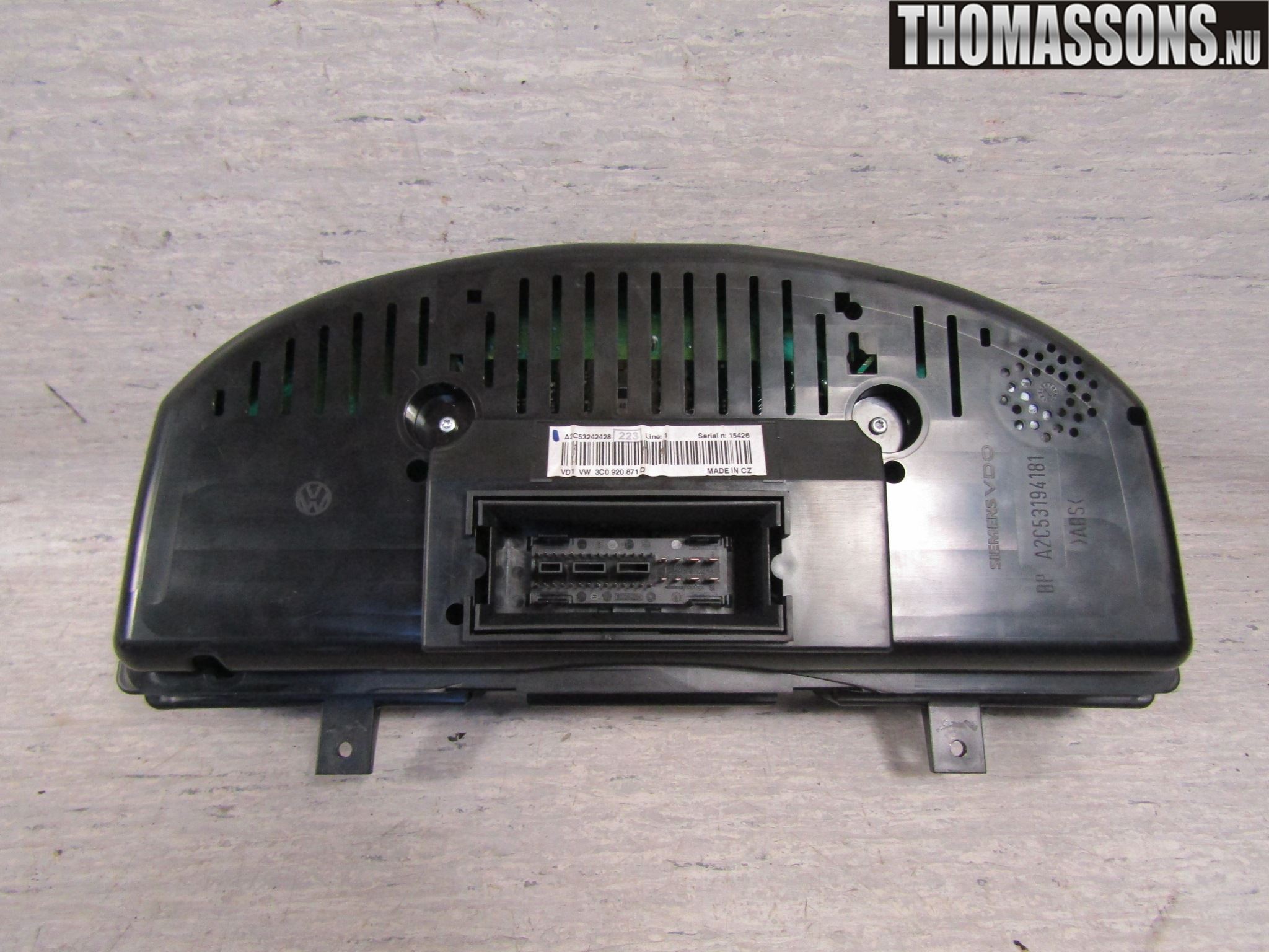 Volkswagen VW PASSAT 05-11 Instrument Komb