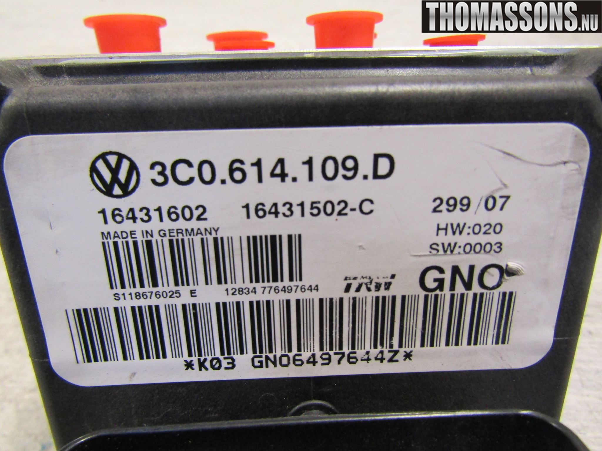 Volkswagen VW PASSAT 05-11 Abs Hydraulaggregat