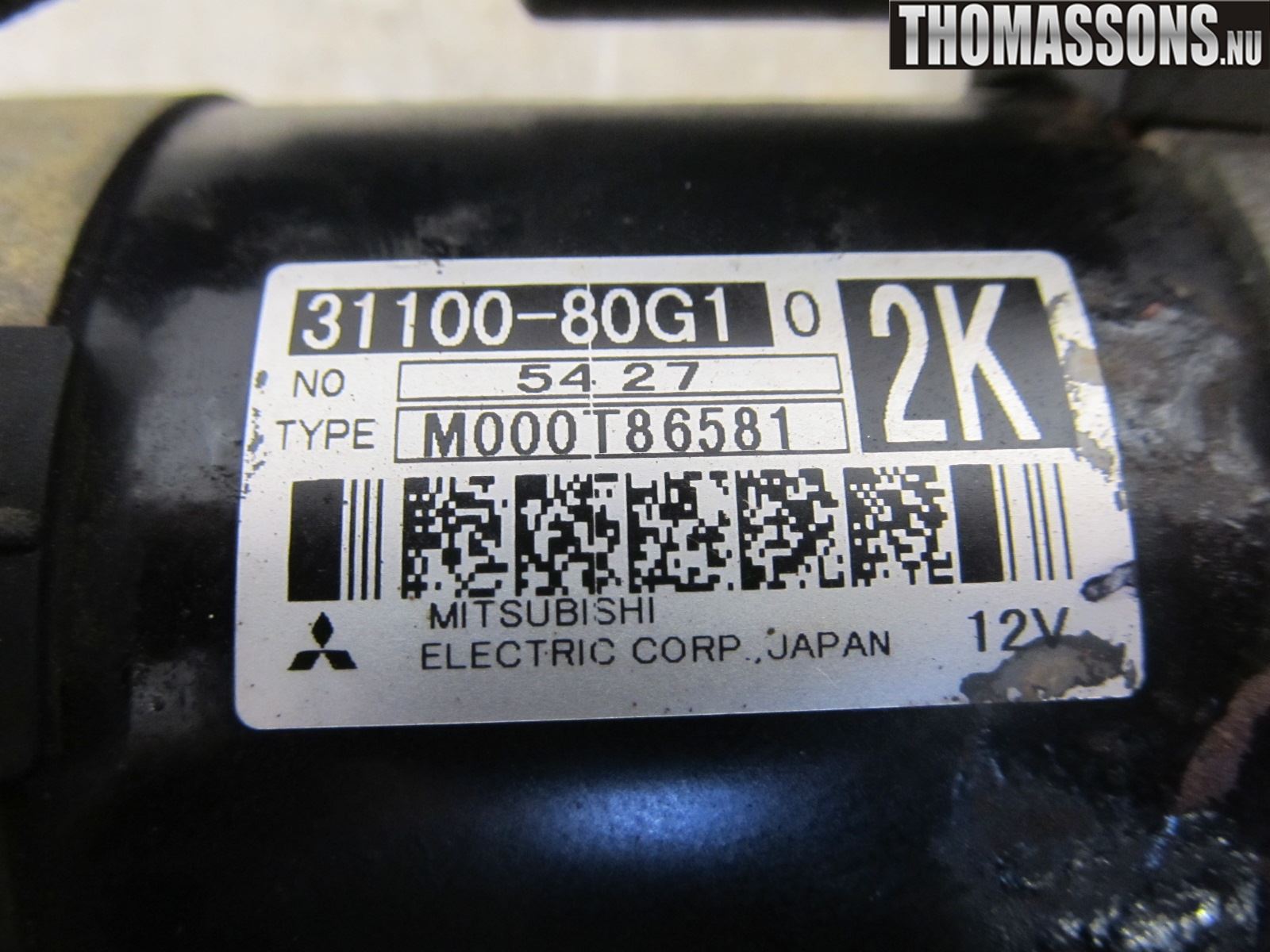 Suzuki IGNIS 01-20 Startmotor